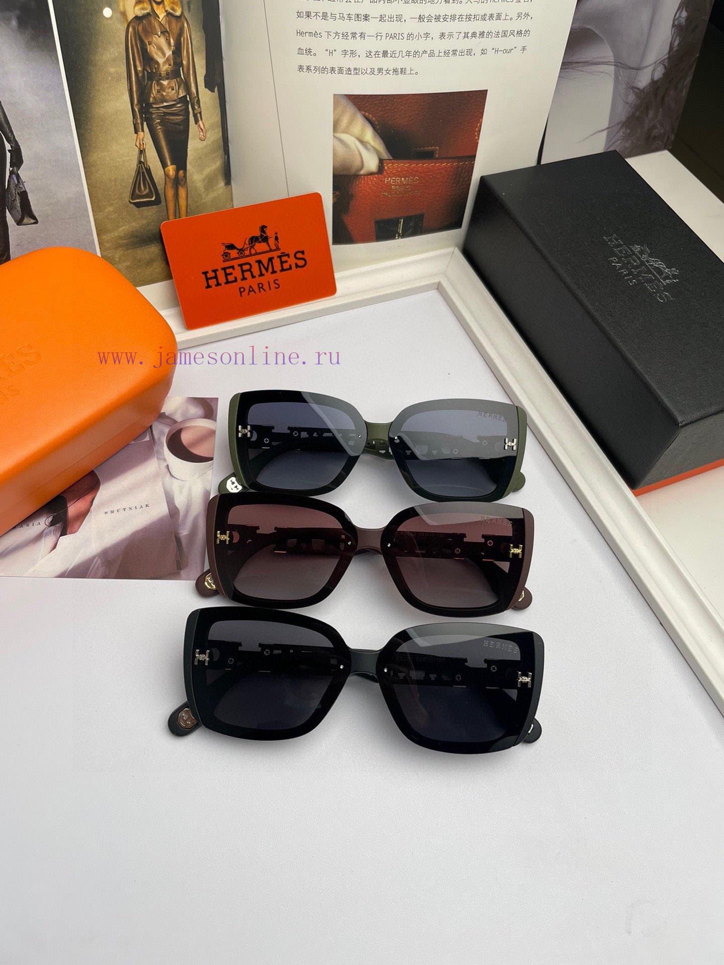 New H Hermes Women's Original Single Polarized Sunglasses TR90 Frame Imported Polaroid HD Pou0r5y2zb - Image 10