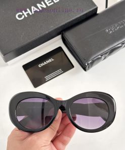 Black Silver ch5469Hot Grandma Black Super Face Retro Elegant Mirror Legs Diamond Logo Spark8qlzfsvx
