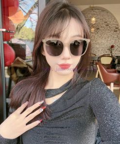 GUCCI GG Round Frame Sunglasses Perfect Quality Unique Design Suitable for Various Face Shapkjcuk8ie