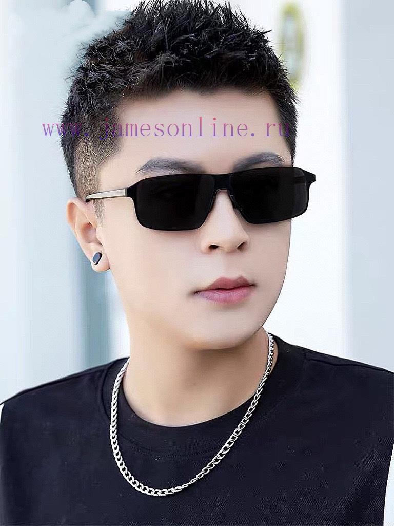 GUCCI Men's Colorful Pilot Polarized Sunglasses ️ Material HD Nylon Thickened Card Slot HD Pgt20o02i