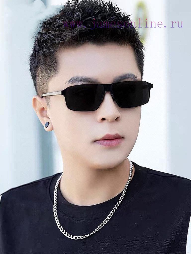 GUCCI Men's Colorful Pilot Polarized Sunglasses ️ Material HD Nylon Thickened Card Slot HD Pgt20o02i - Image 2