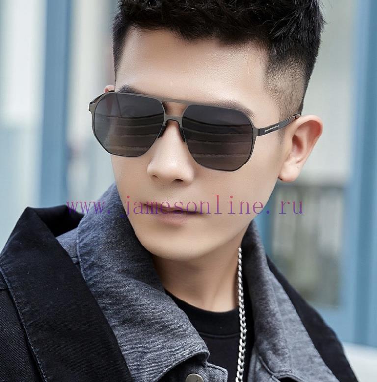 GUCCI Men's Colorful Pilot Polarized Sunglasses ️ Material HD Nylon Thickened Card Slot HD P3l9o8xsb - Image 3