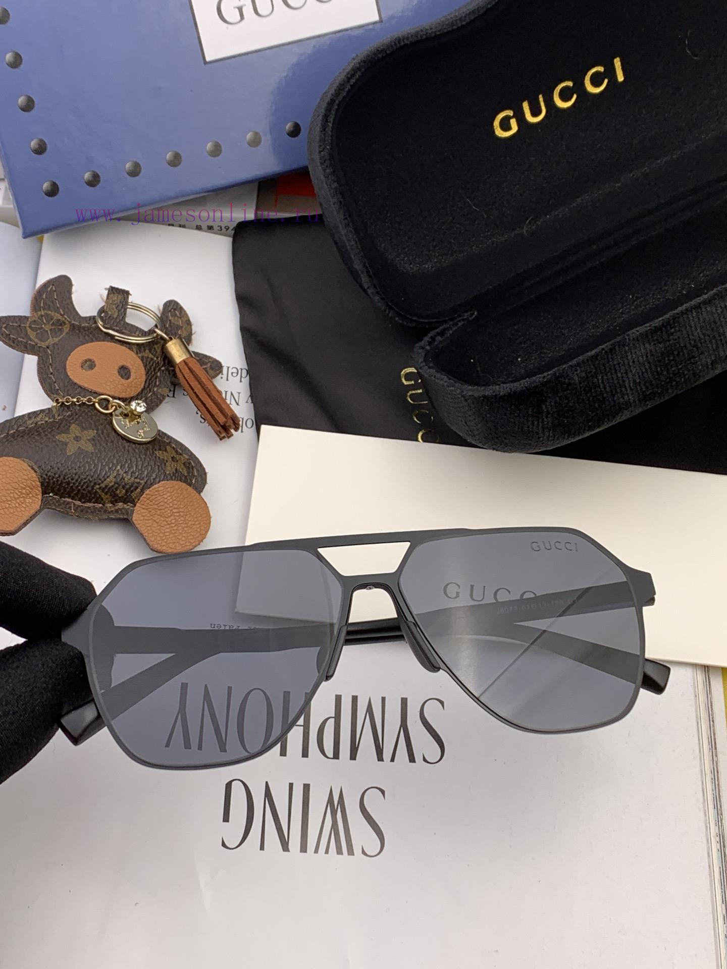 GUCCI Men's Colorful Pilot Polarized Sunglasses ️ Material HD Nylon Thickened Card Slot HD P3l9o8xsb - Image 4