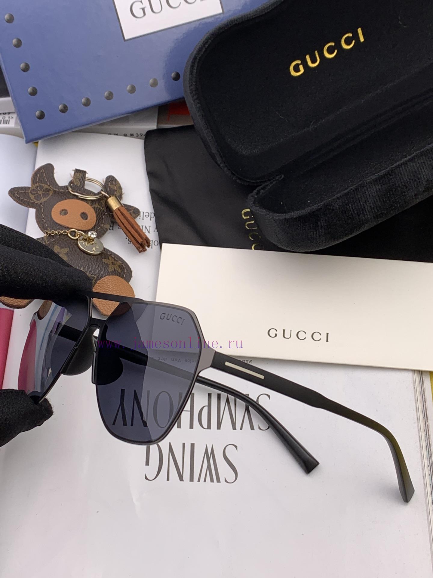 GUCCI Men's Colorful Pilot Polarized Sunglasses ️ Material HD Nylon Thickened Card Slot HD P3l9o8xsb - Image 7