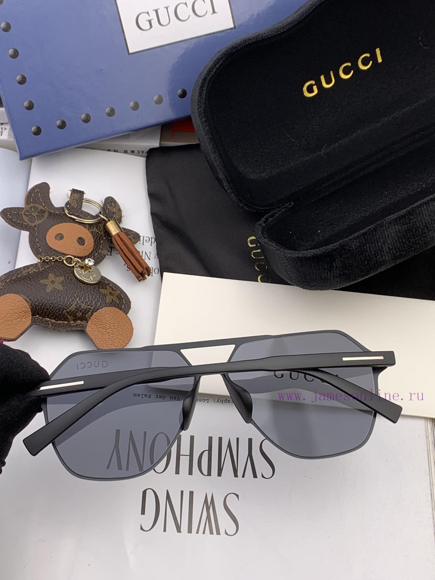GUCCI Men's Colorful Pilot Polarized Sunglasses ️ Material HD Nylon Thickened Card Slot HD P3l9o8xsb - Image 9