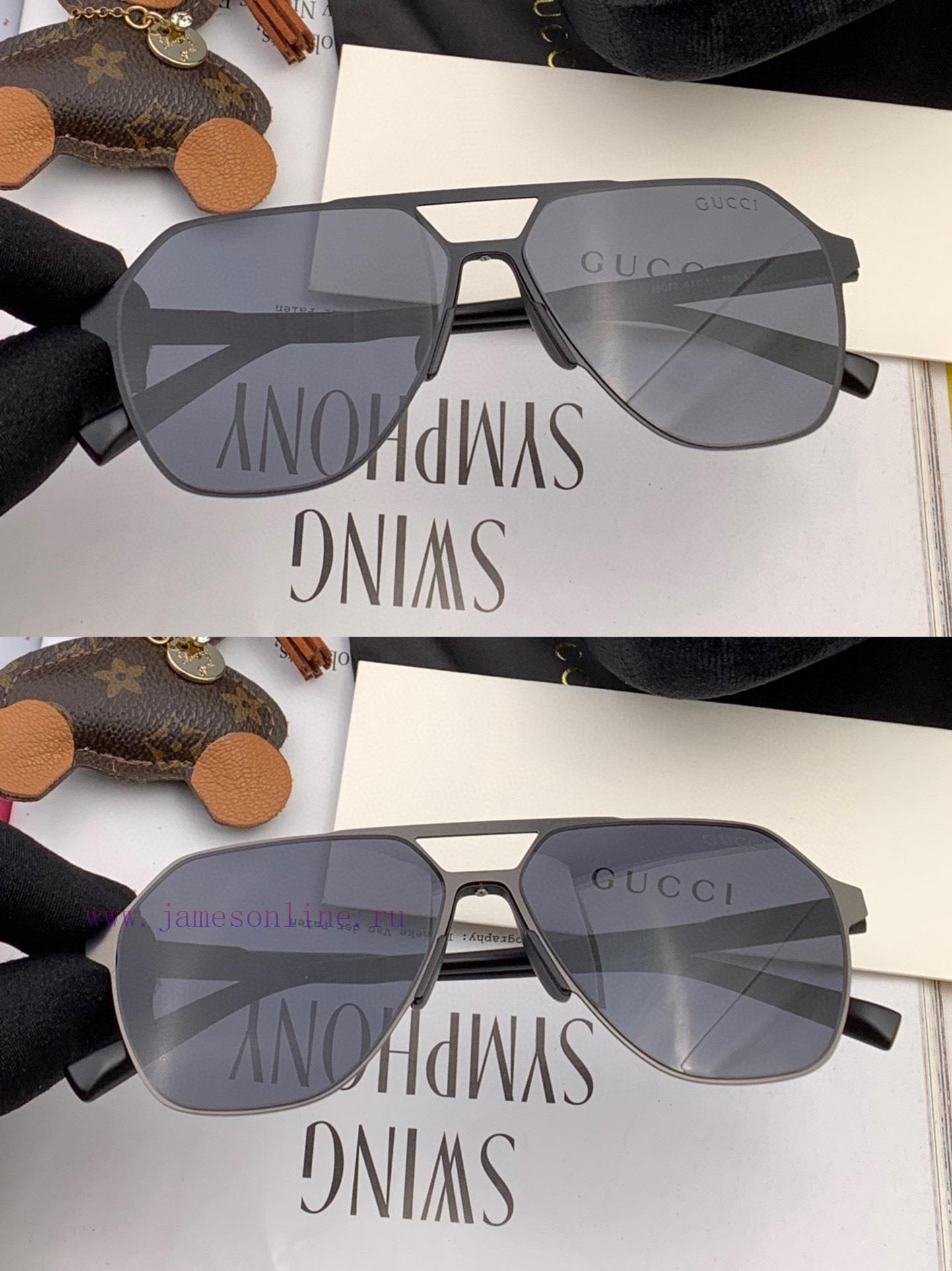 GUCCI Men's Colorful Pilot Polarized Sunglasses ️ Material HD Nylon Thickened Card Slot HD P3l9o8xsb - Image 10