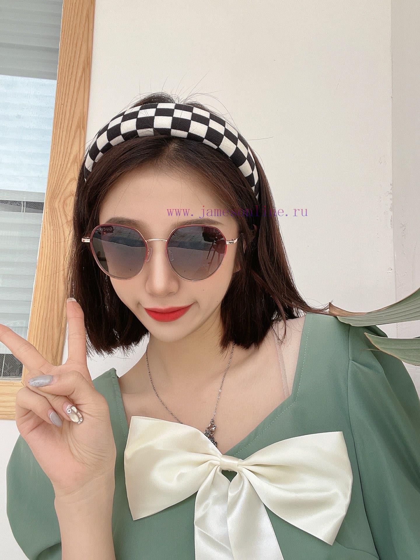 GUCCI 2024 Spring New Sunglasses: Various internet celebrities have brought a full circle oftym1jr7d - Image 3