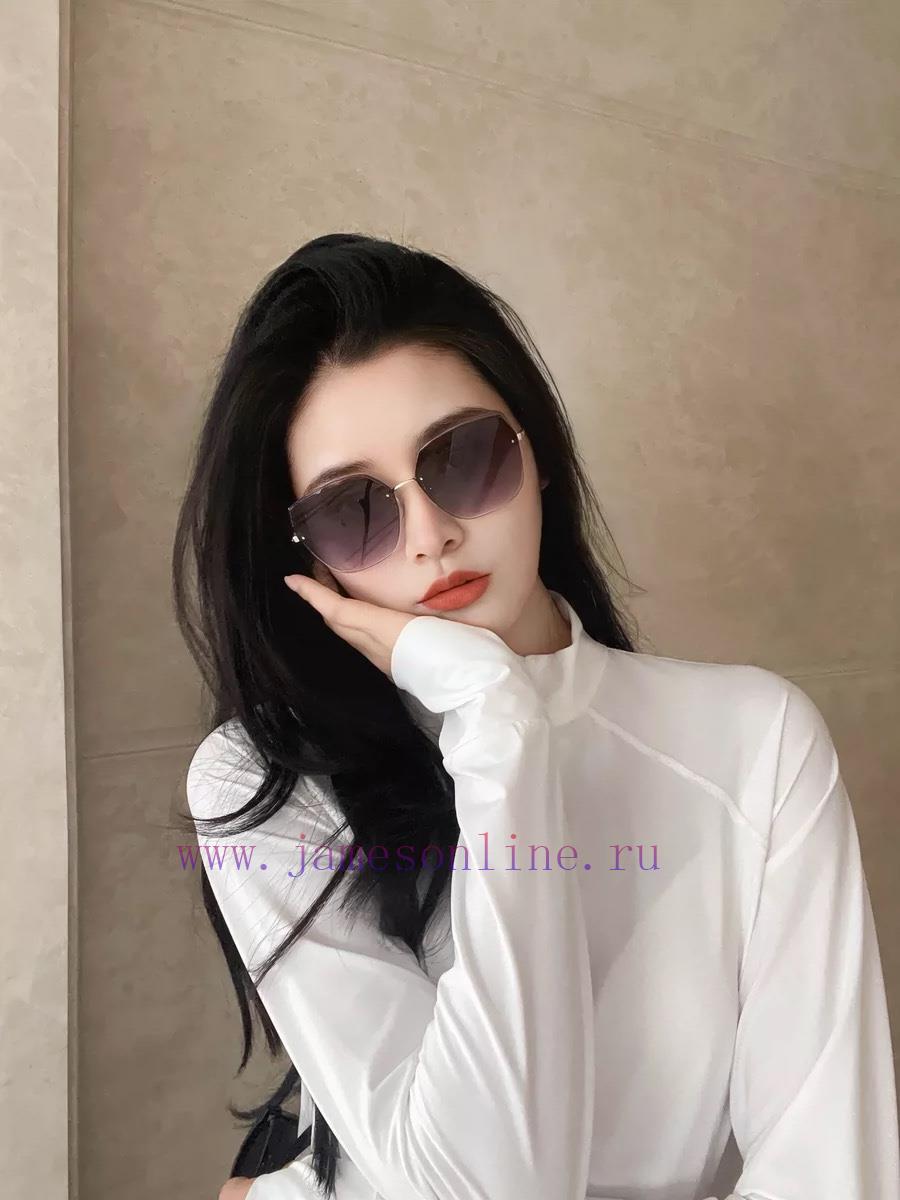 GUCCI's new frameless sunglasses for spring 2024 have gained popularity among various intern72q2psfh - Image 4