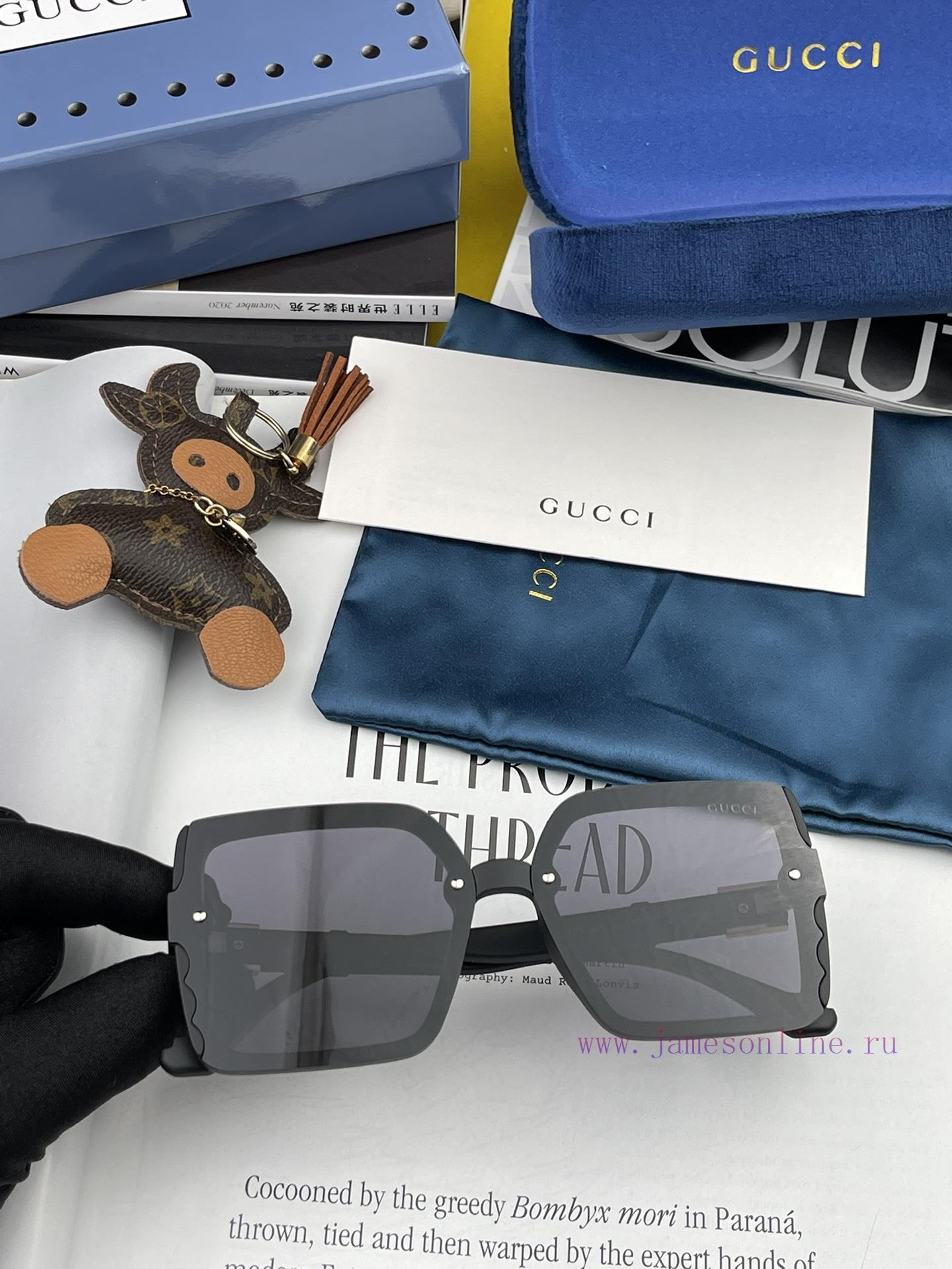 2024 new models to be shippedLadies' HD Thick Polarized Sunglasses ️ New GUCCI Polarized Sun511l2qph - Image 5