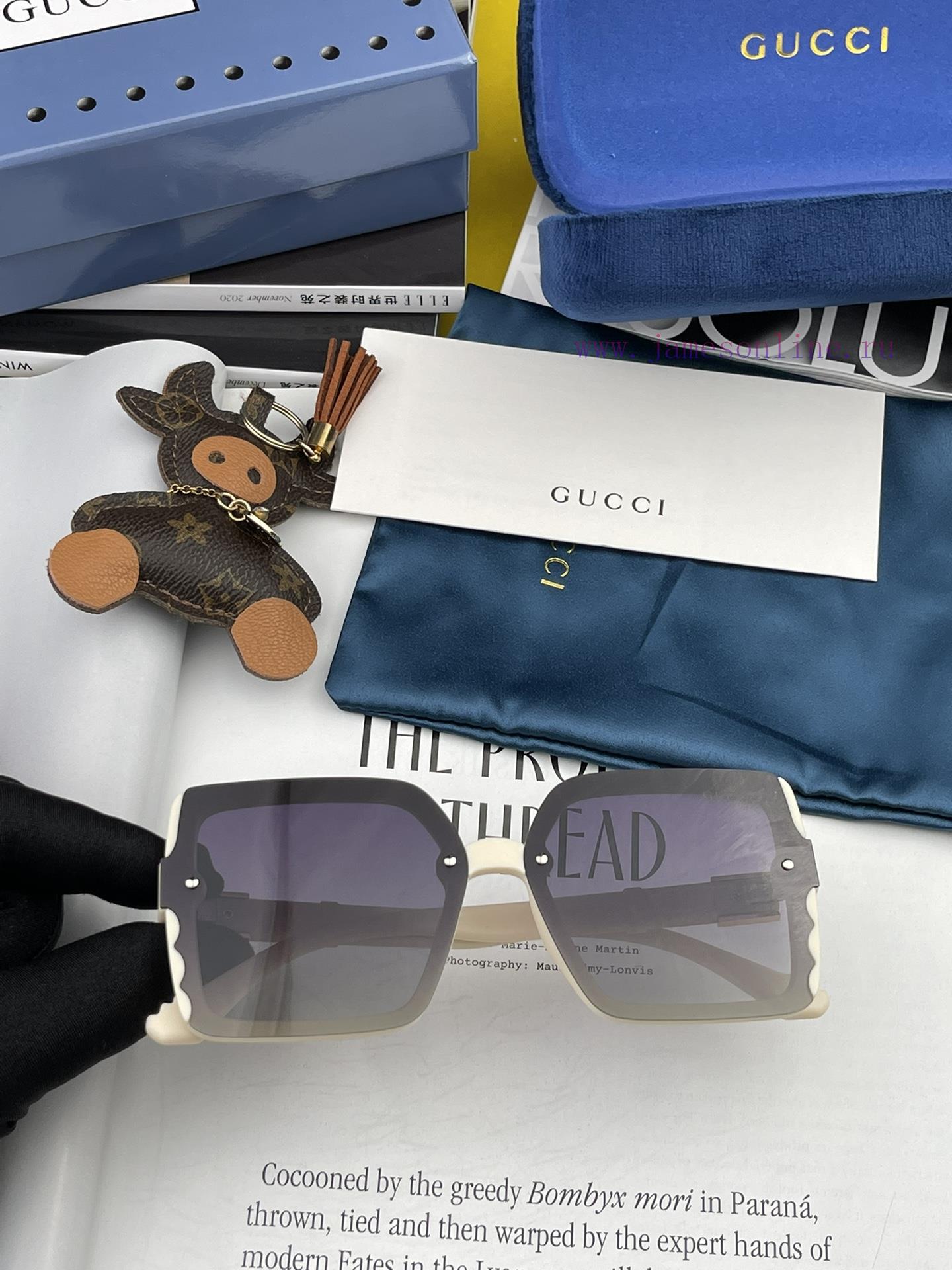 2024 new models to be shippedLadies' HD Thick Polarized Sunglasses ️ New GUCCI Polarized Sun511l2qph - Image 6