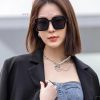 CHANEL 2024 New Trendy Popular Fashion Box Sunglasses Comfortable to Wear Internet Celebrityodmskd4m