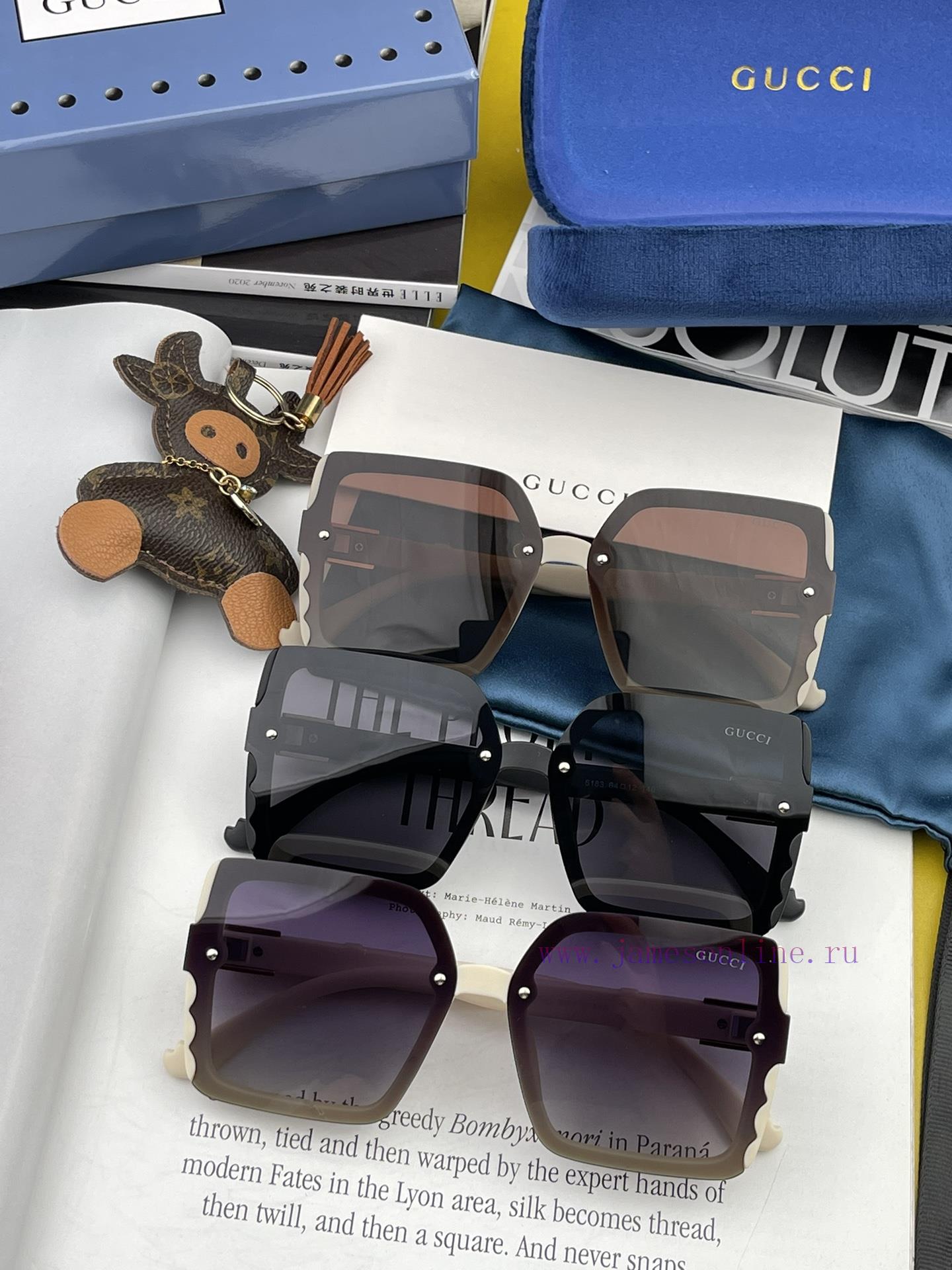 2024 new models to be shippedLadies' HD Thick Polarized Sunglasses ️ New GUCCI Polarized Sun511l2qph - Image 10