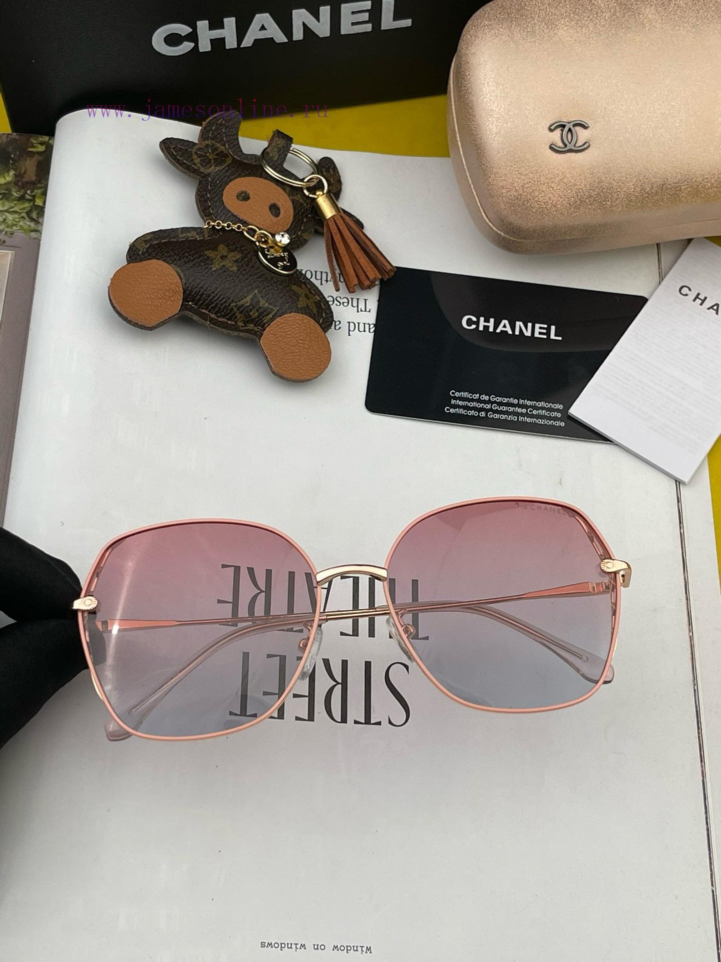 Chanel's new fashionable and elegant polarized sunglasses for women 🥳 Creating a calm posturg7fl1d9f - Image 6
