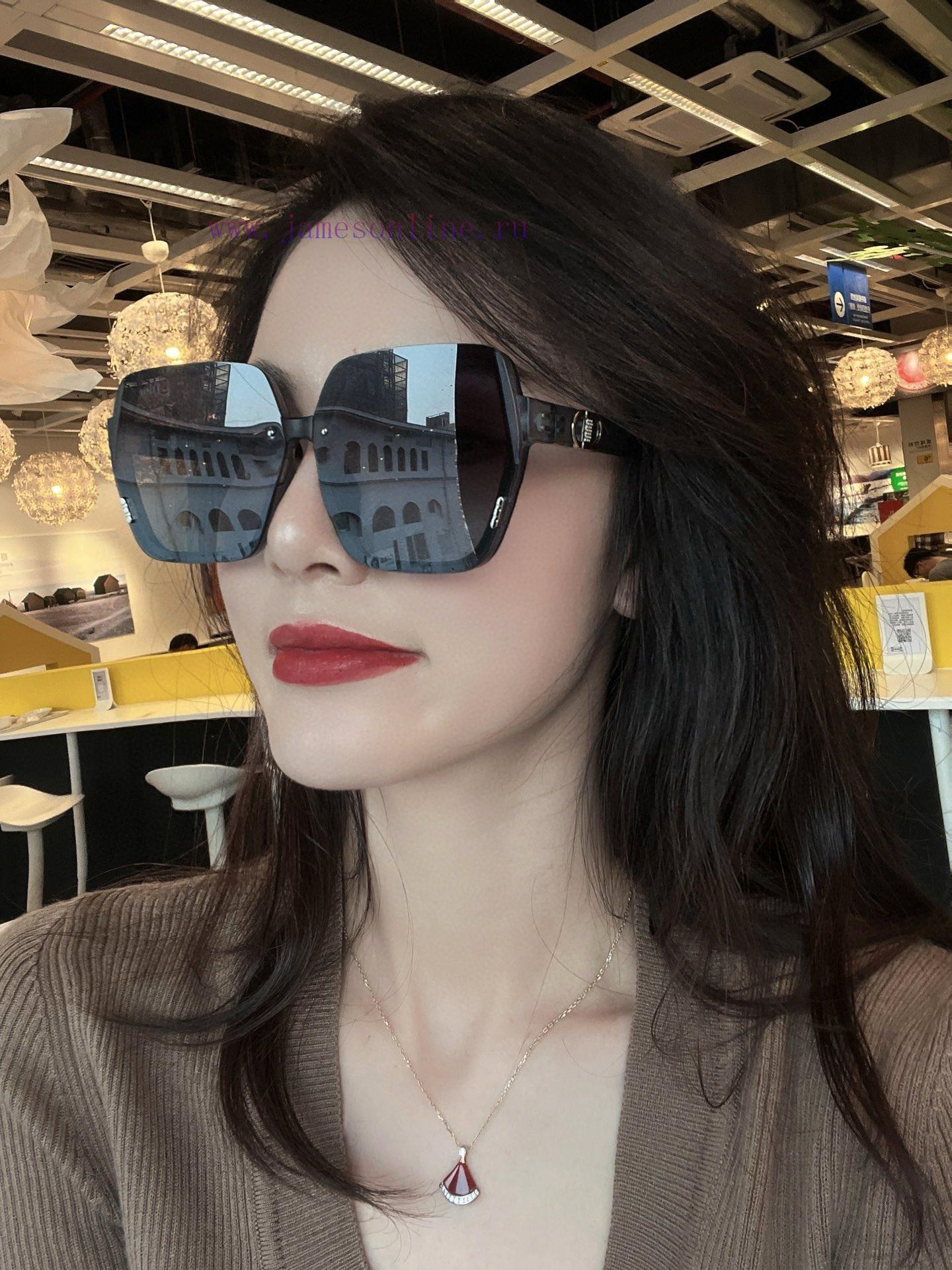 DIOR Dior 2024 Spring New Trendy Popular Fashion Box Polarized Sunglasses High Quality Comfomlxjter2