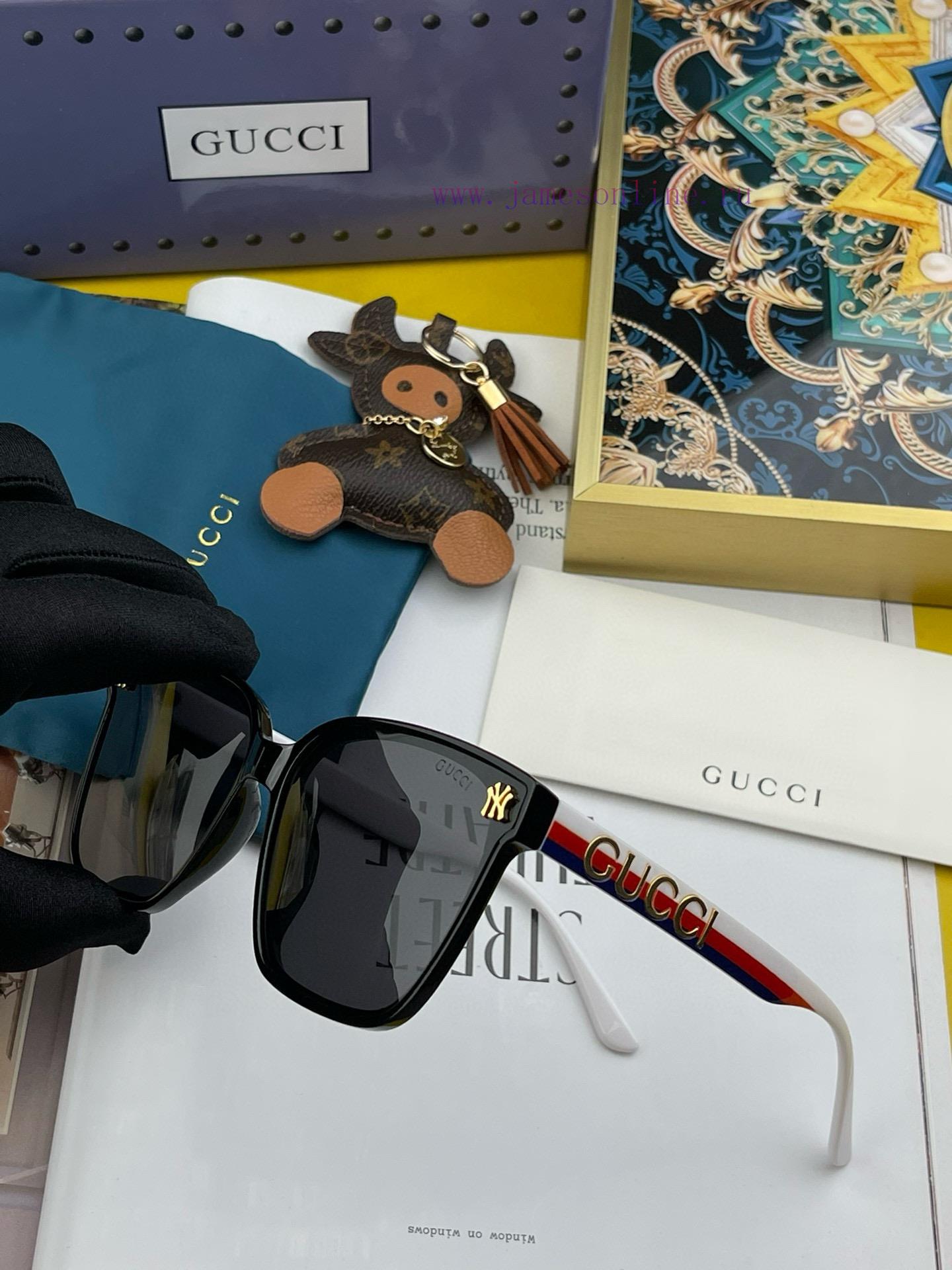 TR Polarized Series Gucci's classic boxy design, not picky about face shape, looks very stylv4xjsjuq - Image 8