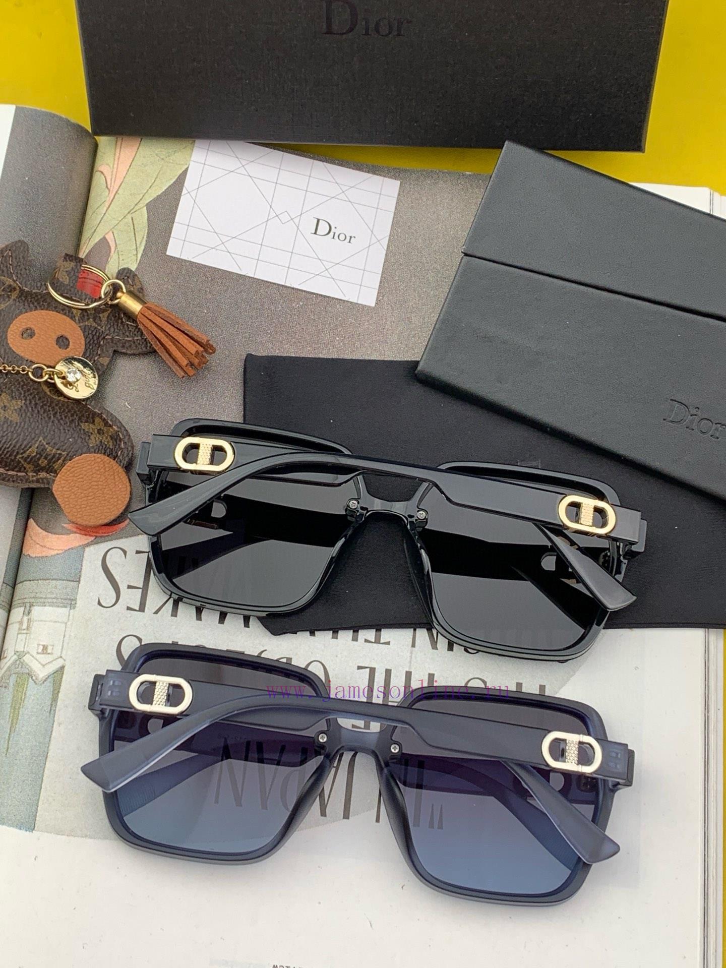 DIOR Dior 2024 Spring New Trendy Popular Fashion Box Polarized Sunglasses High Quality Comfomlxjter2 - Image 9