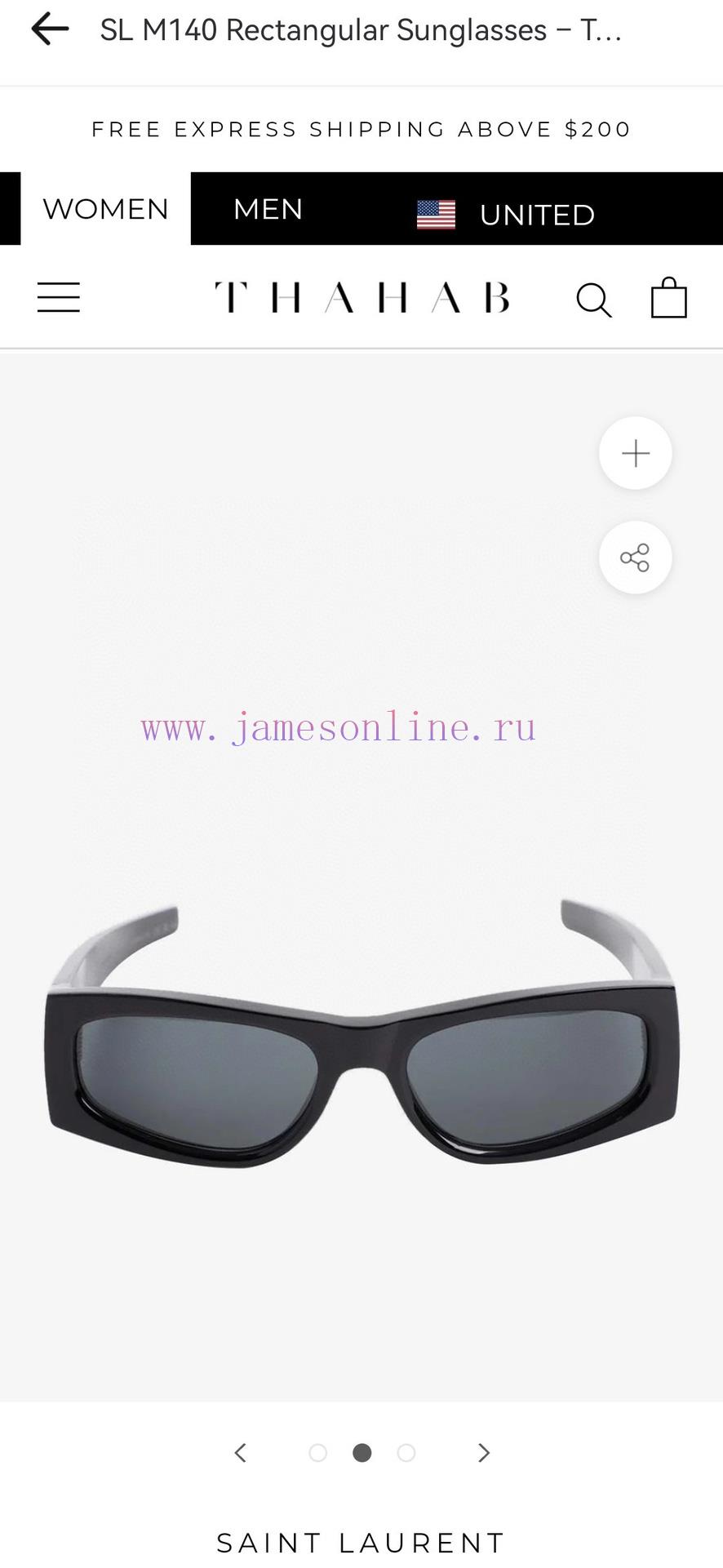 SAINT LAUREN * Saint Laurent brand new sunglasses, MODELSL8191, SIZE58 mouth 19-13597kmn7rn