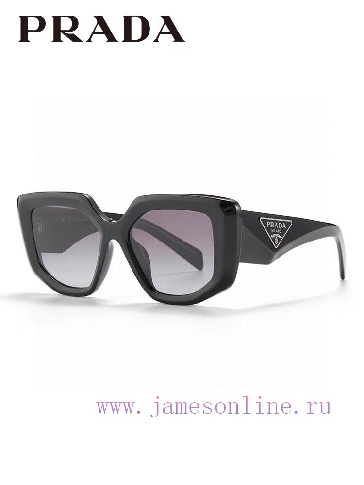 PRADA 2024 New Sunglasses Classic Triangle Logo Women's Fashion Butterfly Cat Eye Sunglassesyf4zl8w7 - Image 4