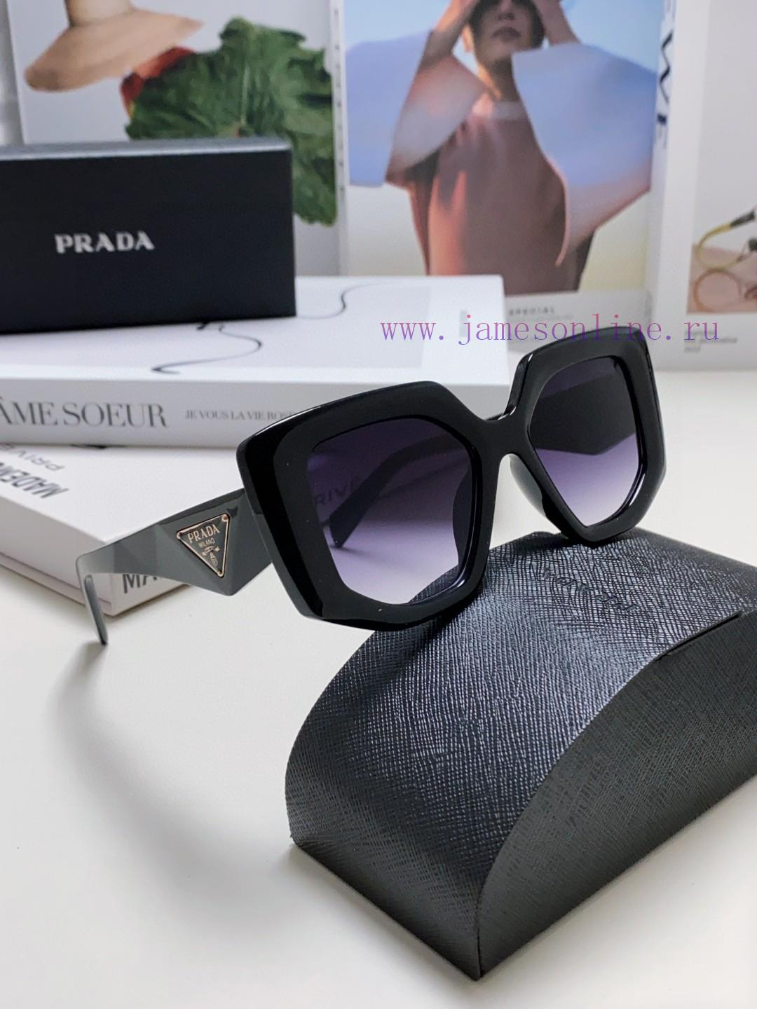 PRADA 2024 New Sunglasses Classic Triangle Logo Women's Fashion Butterfly Cat Eye Sunglassesyf4zl8w7 - Image 12