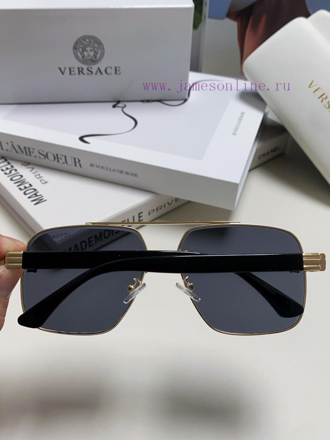 Versace European and American style fashionable sunglasses, men's polarizing glasses, and meczs8ufqy - Image 6