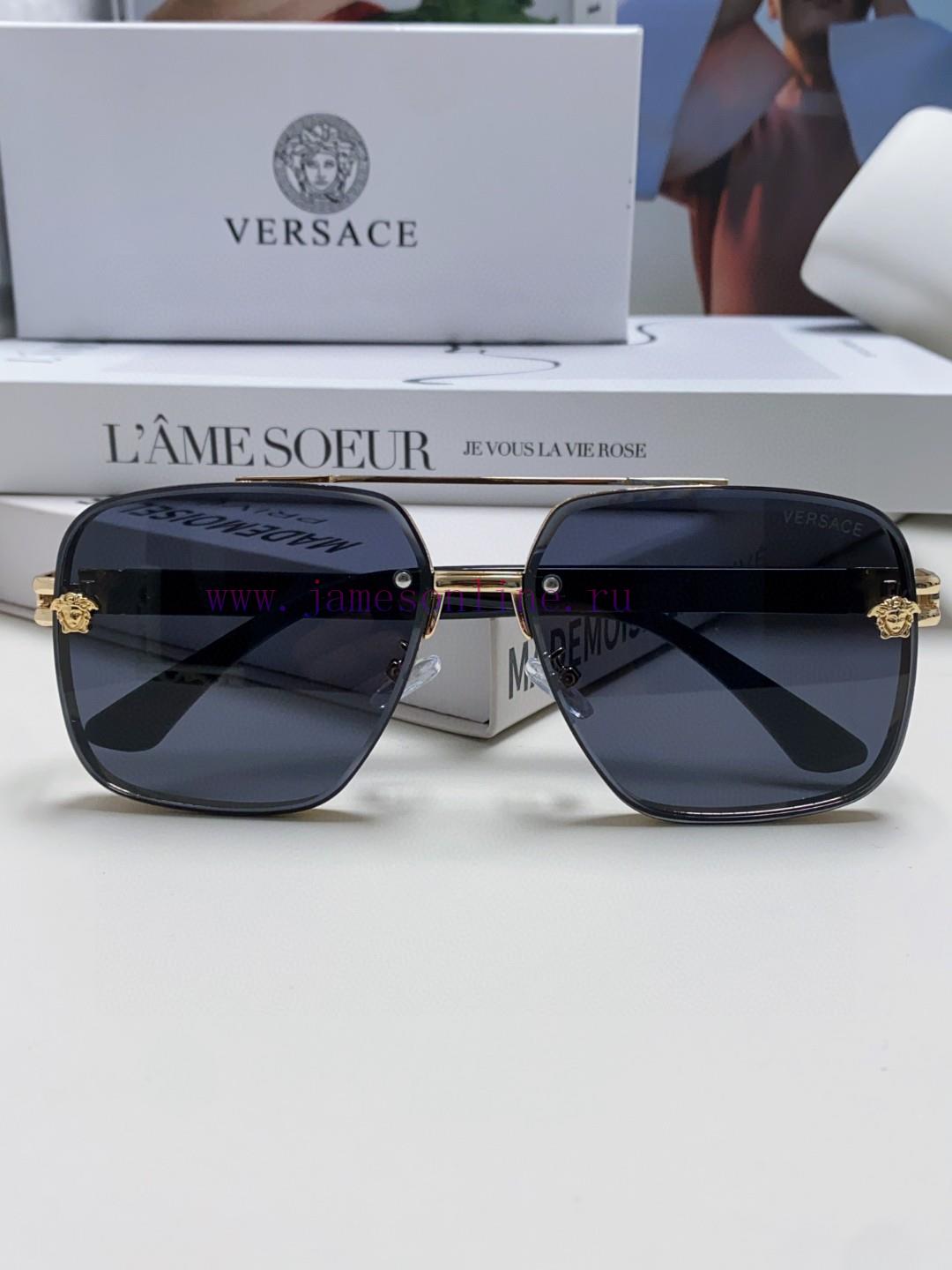 Versace European and American style fashionable sunglasses, men's polarizing glasses, and meczs8ufqy - Image 8