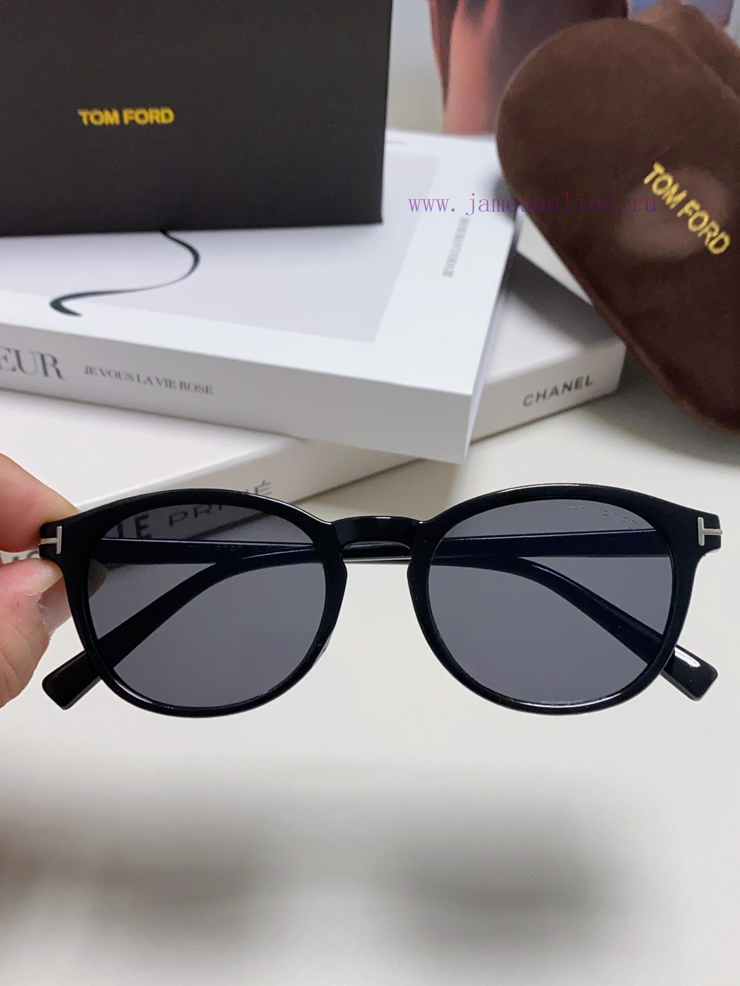 TOMTORD 2024 New Sunglasses Female Trendy Internet Celebrity Same Polarized Retro Round Whitdli3t8ly - Image 7