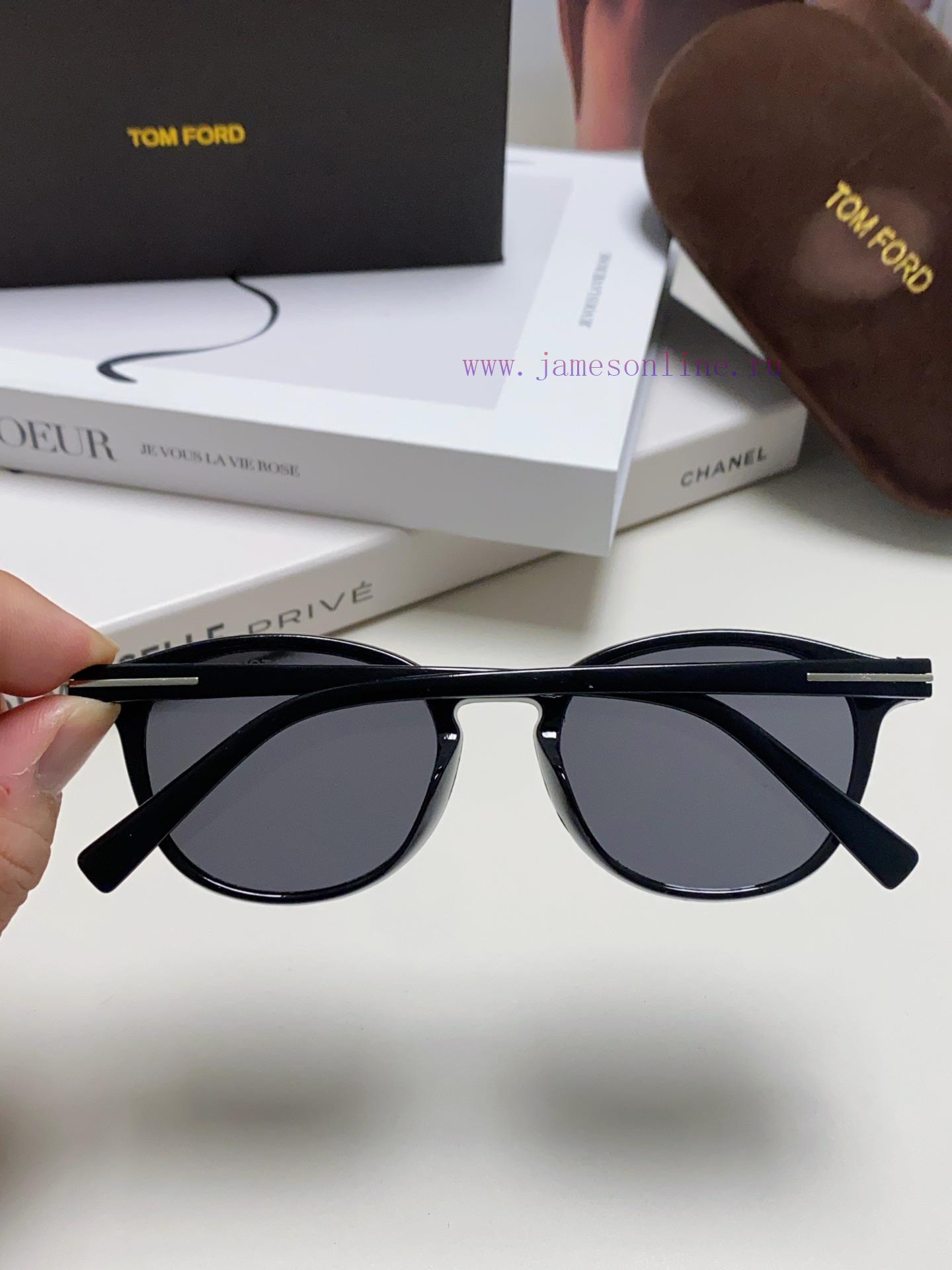 TOMTORD 2024 New Sunglasses Female Trendy Internet Celebrity Same Polarized Retro Round Whitdli3t8ly - Image 8