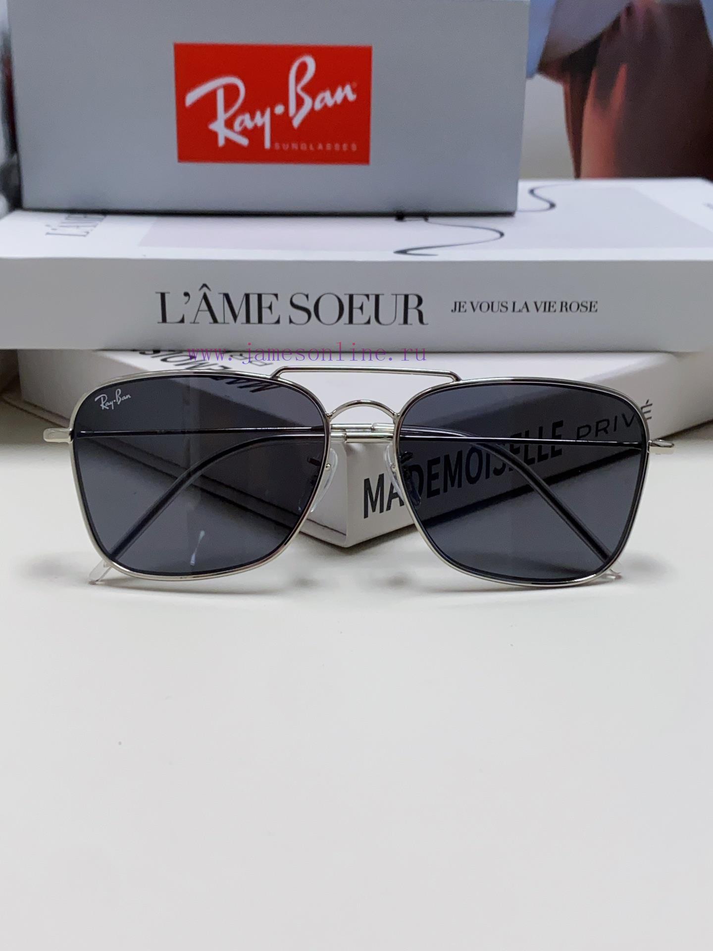 RayBanREVERSE Reversing Series Sunglasses Male Female Concave Sunglasses Pilot Square 0RBR01fdvkfqpy - Image 9