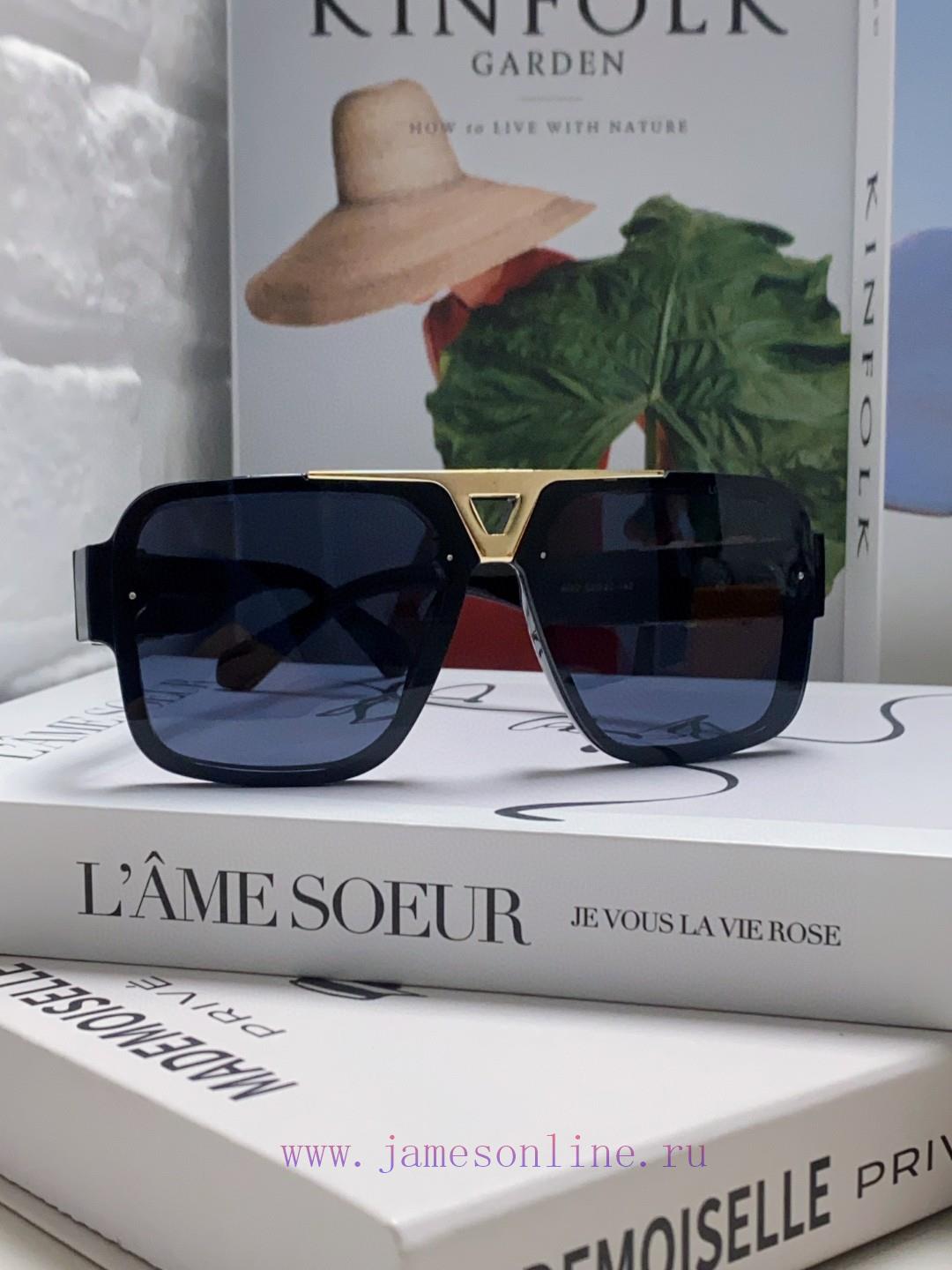 LV Louis Vuitton 2024 New Fashionable Large Frame Sunglasses for Men and Women, Internet Cel95xpl37b - Image 3