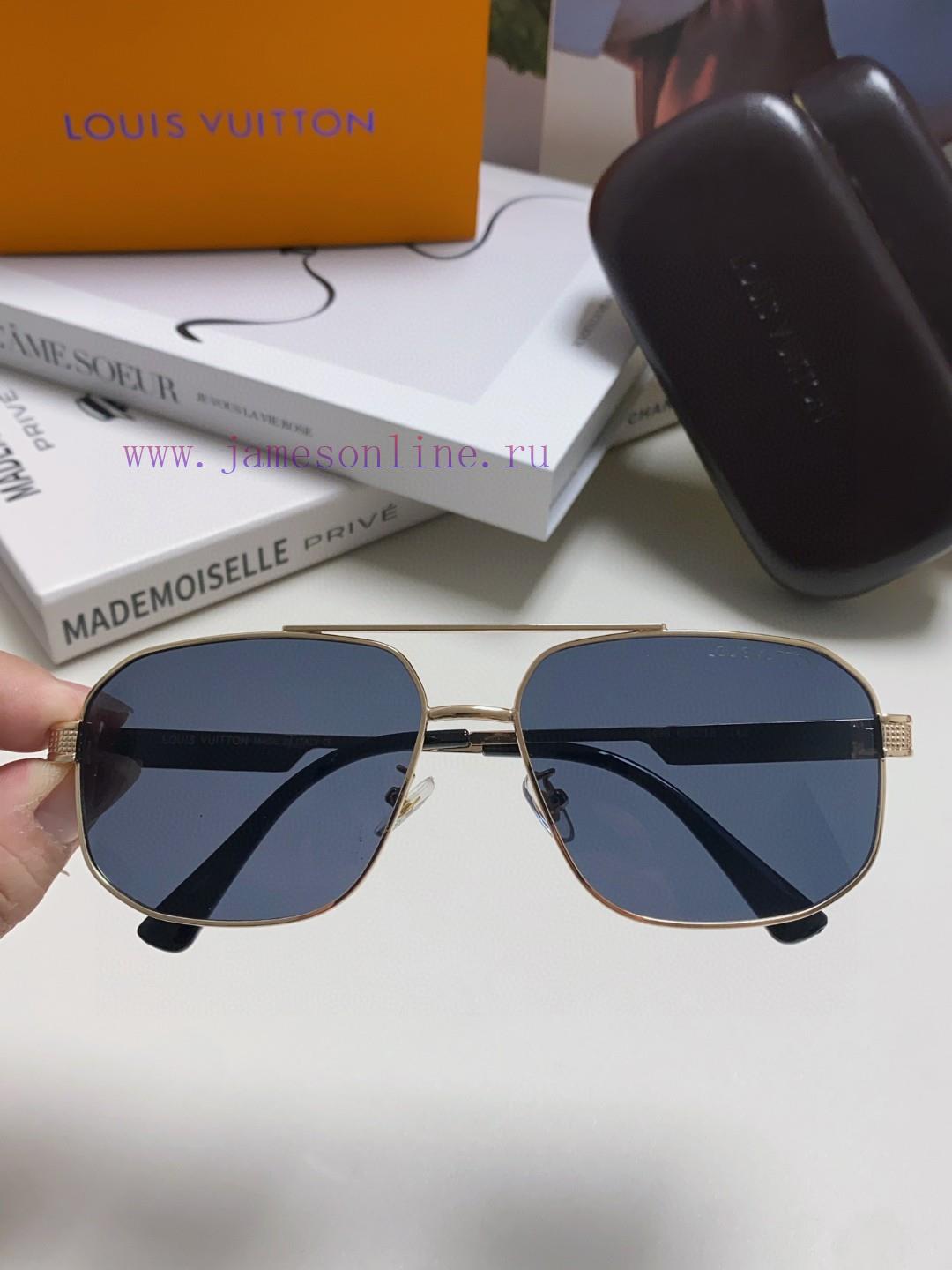 Lv Louis Vuitton Quan Zhilong Same Style L Home Sunglasses Male High Quality Pilot Toad Glasctotms1l - Image 5