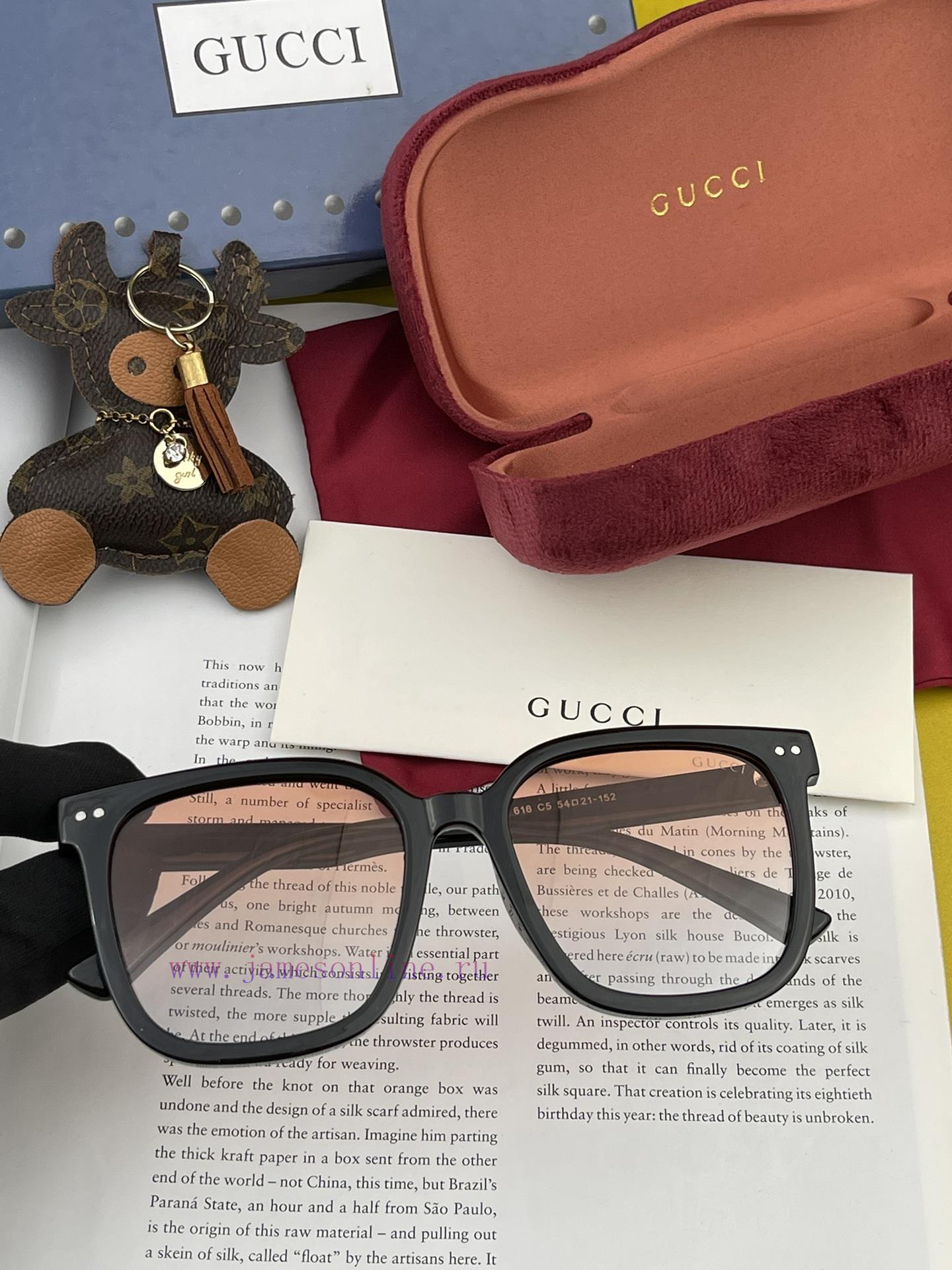 2024 new models to be shippedLadies' HD Thick Polarized Sunglasses ️ New GUCCI Polarized Sunonhimi0r - Image 4