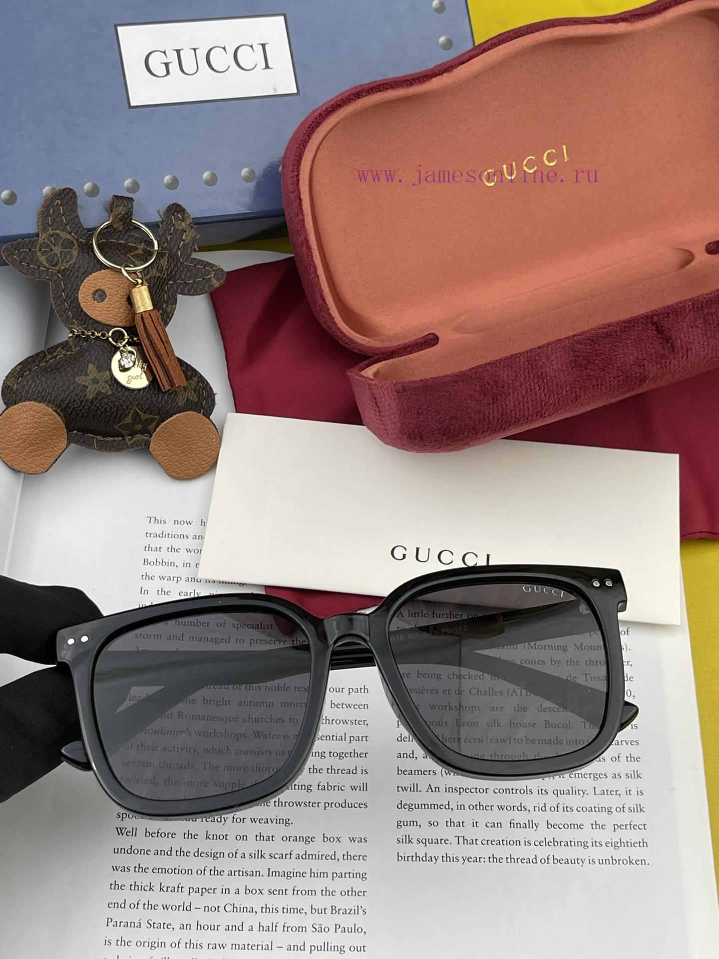 2024 new models to be shippedLadies' HD Thick Polarized Sunglasses ️ New GUCCI Polarized Sunonhimi0r - Image 5