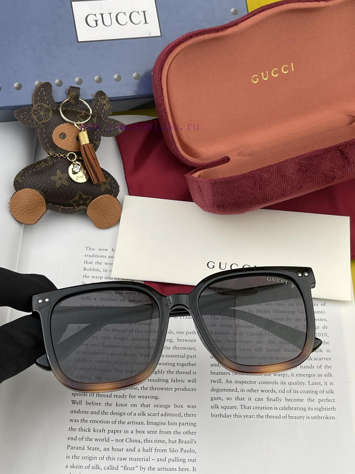 2024 new models to be shippedLadies' HD Thick Polarized Sunglasses ️ New GUCCI Polarized Sunonhimi0r - Image 6