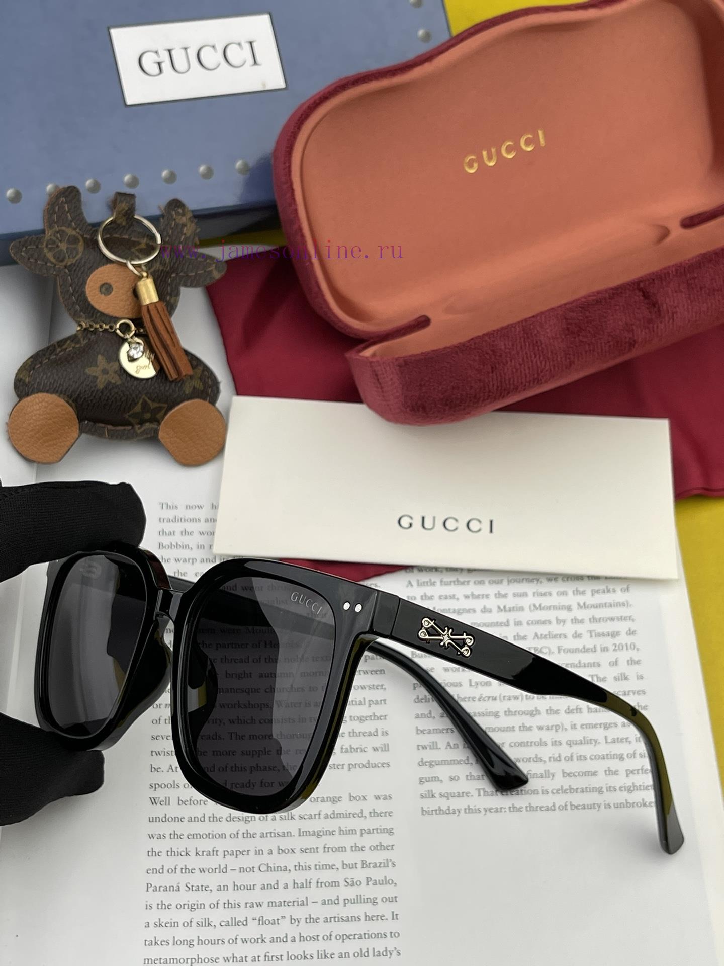 2024 new models to be shippedLadies' HD Thick Polarized Sunglasses ️ New GUCCI Polarized Sunonhimi0r - Image 7