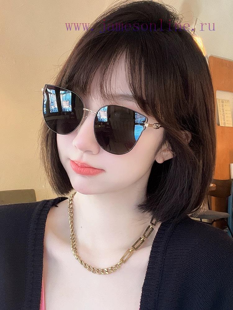 Burberry 2024 Spring New Trendy Popular Fashion Round Frame Polarized Sunglasses High Qualit5lusii6r