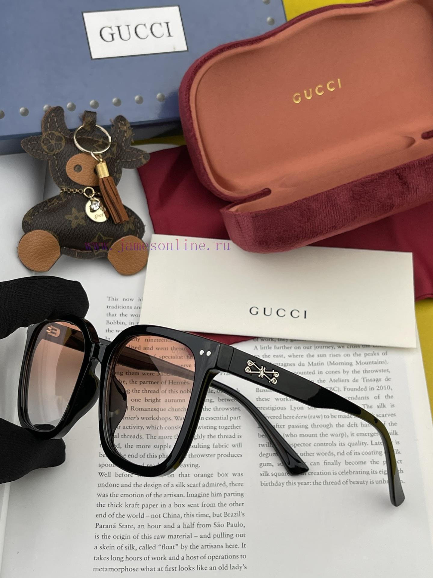 2024 new models to be shippedLadies' HD Thick Polarized Sunglasses ️ New GUCCI Polarized Sunonhimi0r - Image 8