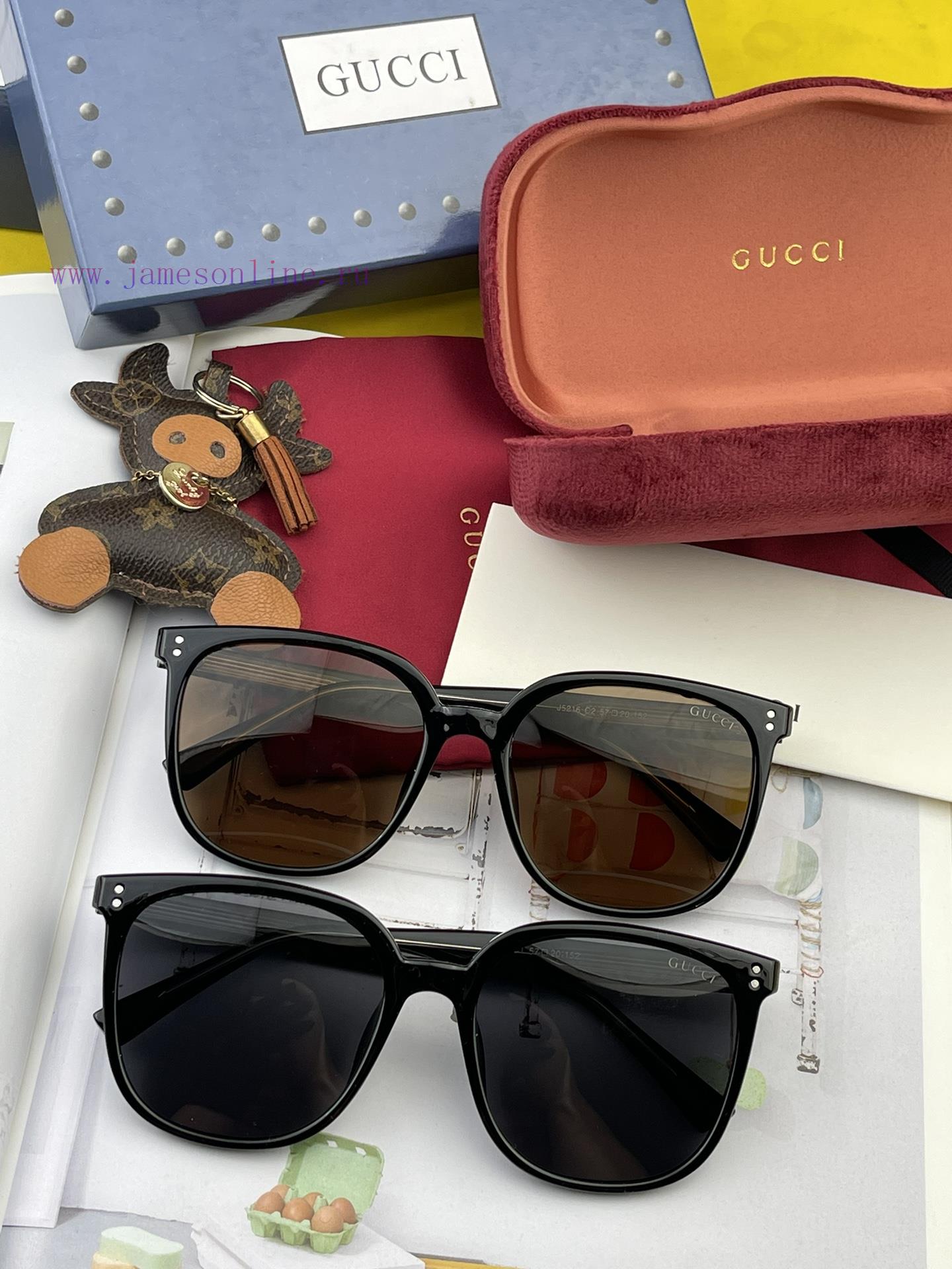 GUCCI GG Round Frame Sunglasses Perfect Quality Unique Design Suitable for Various Face Shapqzpkicci - Image 10