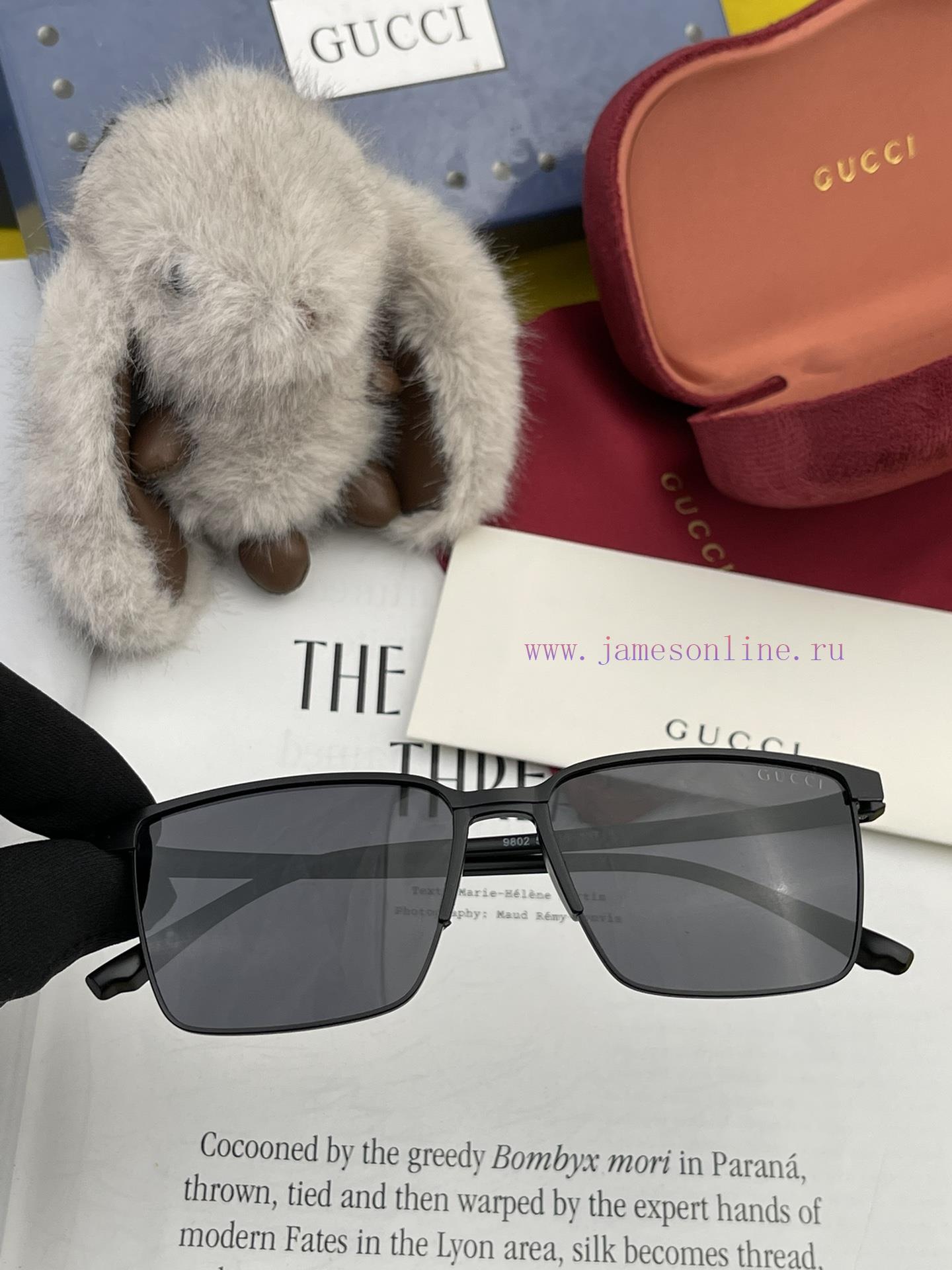 GUCCI-2024 New Couple Polarized Sunglasses with Perfect Quality and Unique Design Suitable finhlo2ej - Image 4