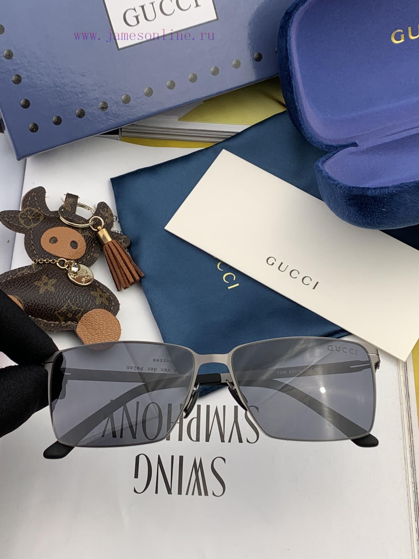 Gucci 2024 Spring/Summer New Collection: Ultra Light, Screw Free, Unbreakable, Couple's Sunghiyn9qvt - Image 4