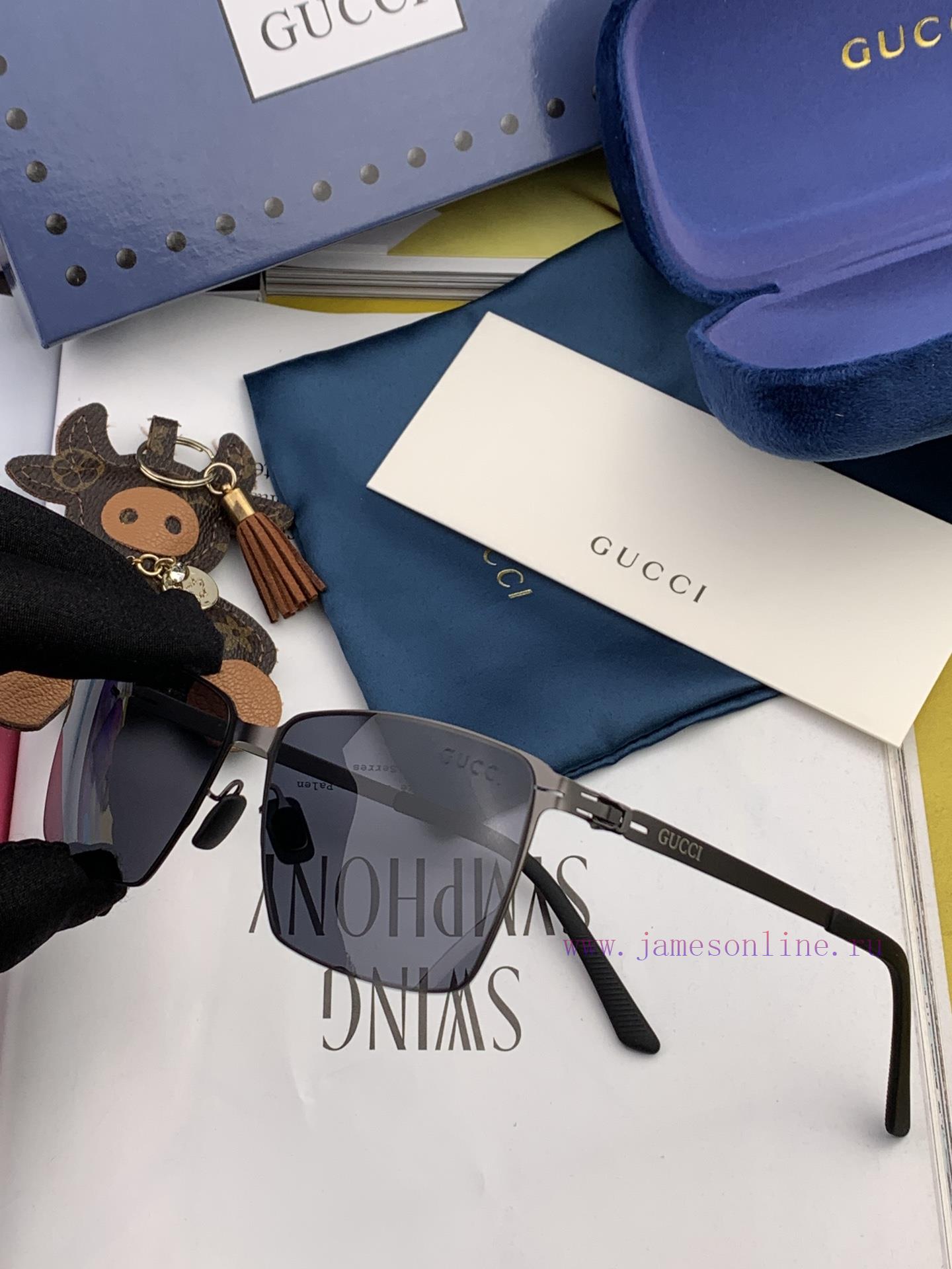 Gucci 2024 Spring/Summer New Collection: Ultra Light, Screw Free, Unbreakable, Couple's Sunghiyn9qvt - Image 7