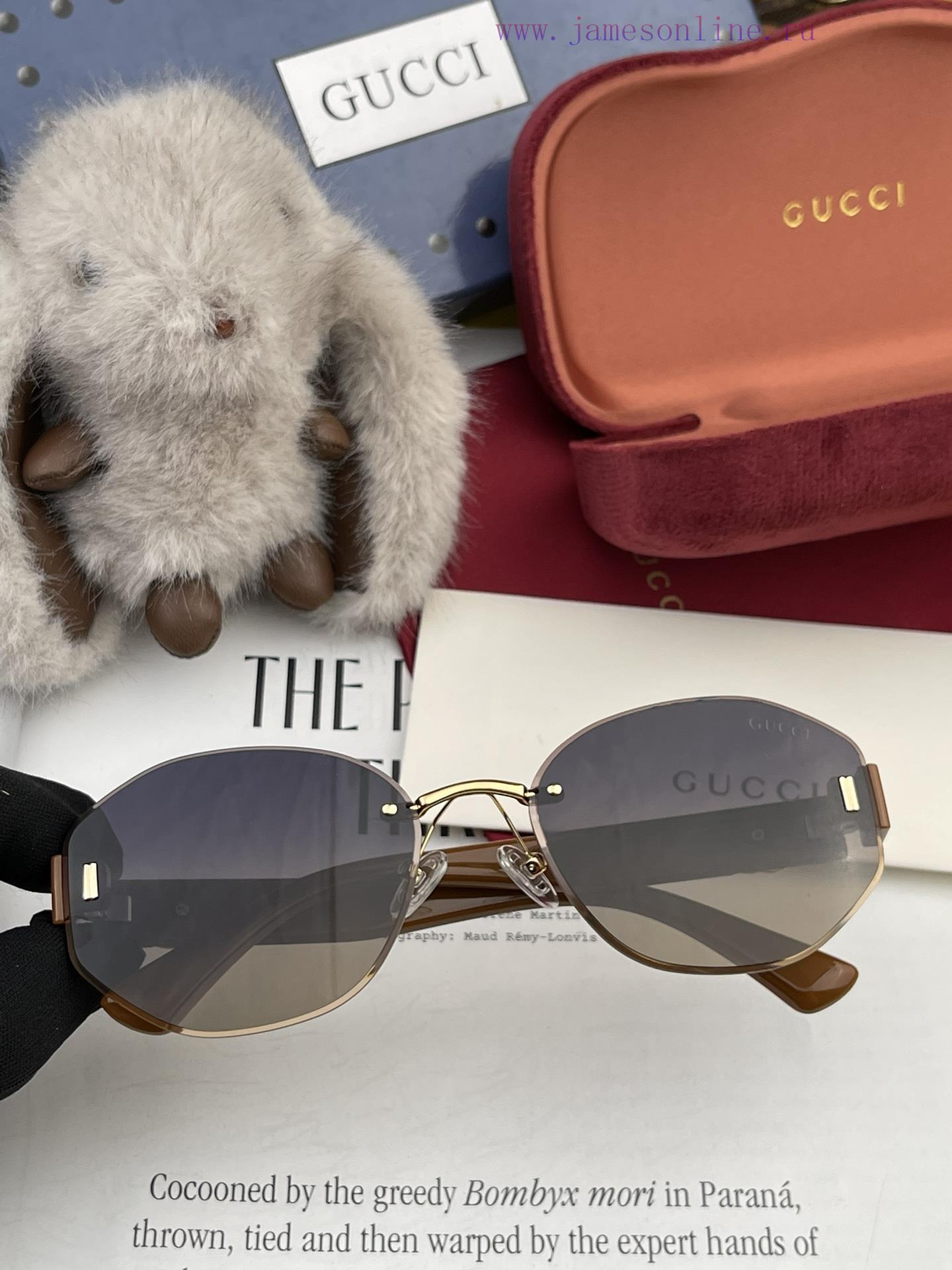 LV Nylon Polarized Sunglasses 2024 Spring New Trendy Popular Fashion Round Frame Polarized S4a8o8zj5 - Image 5