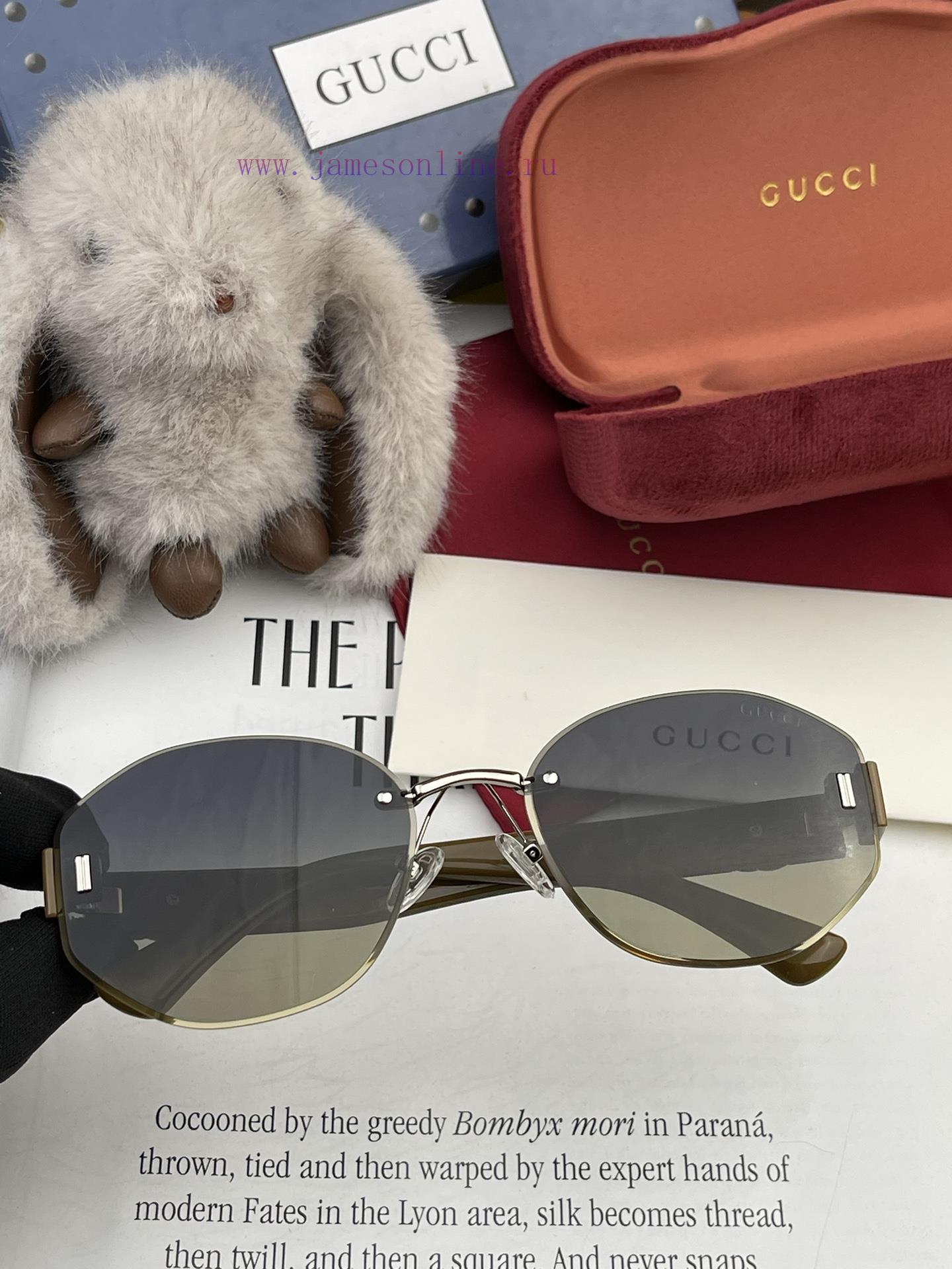 LV Nylon Polarized Sunglasses 2024 Spring New Trendy Popular Fashion Round Frame Polarized S4a8o8zj5 - Image 6