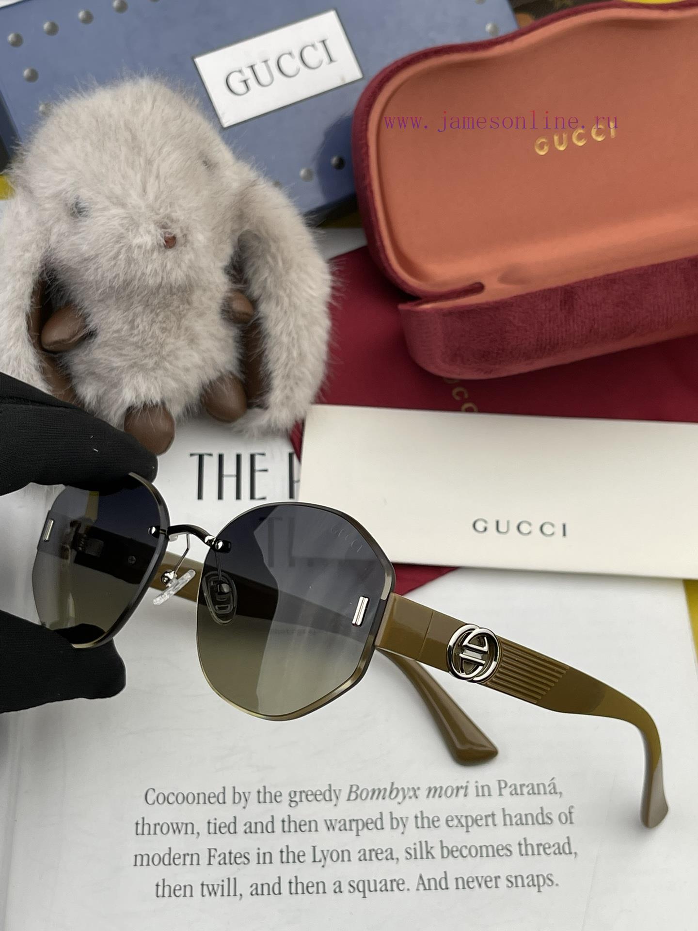 LV Nylon Polarized Sunglasses 2024 Spring New Trendy Popular Fashion Round Frame Polarized S4a8o8zj5 - Image 7