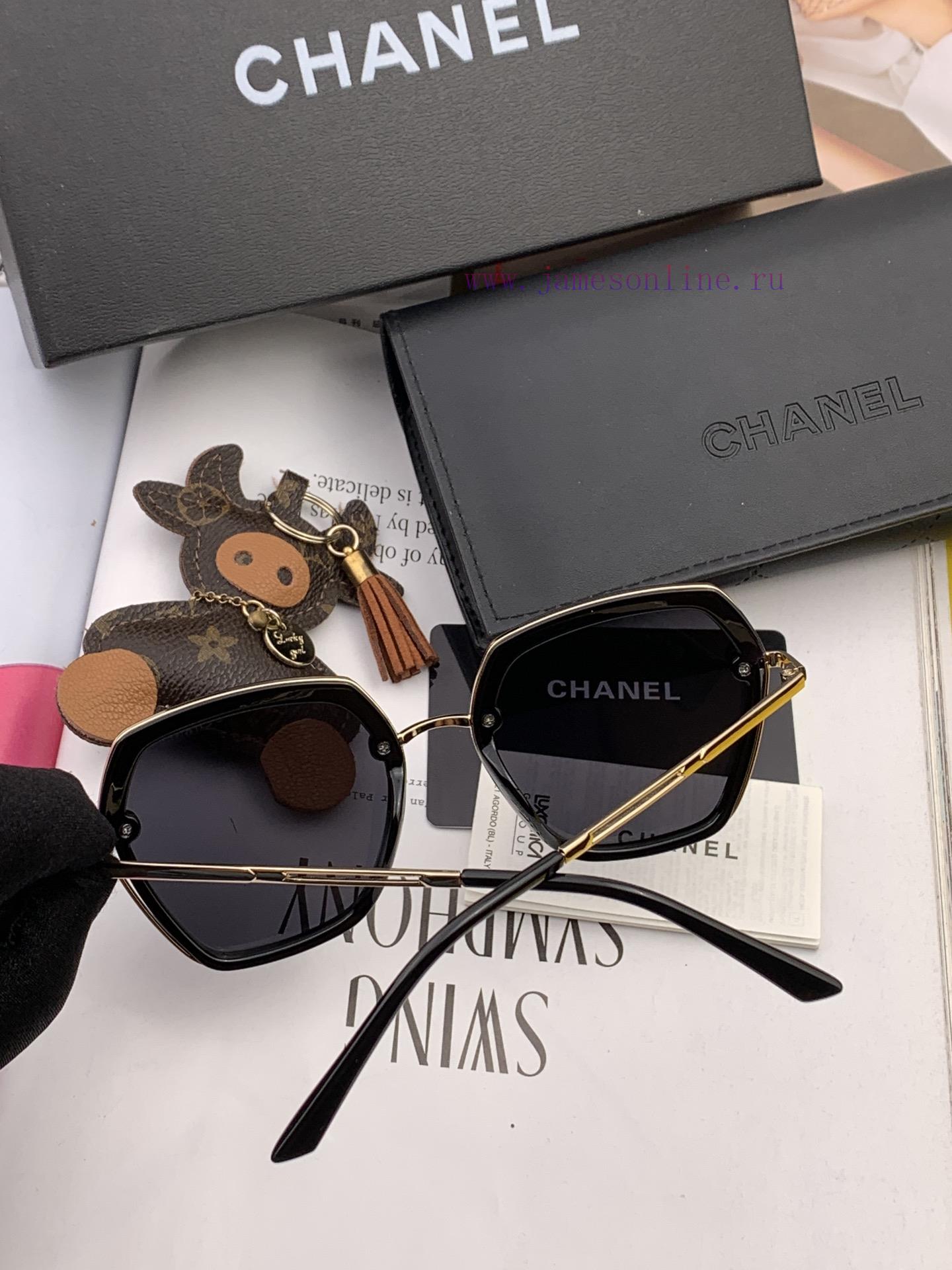 Chanel 2024 Spring New Trendy Popular Fashion Box Polarized Sunglasses High Quality Wear Combuysmyu4 - Image 8