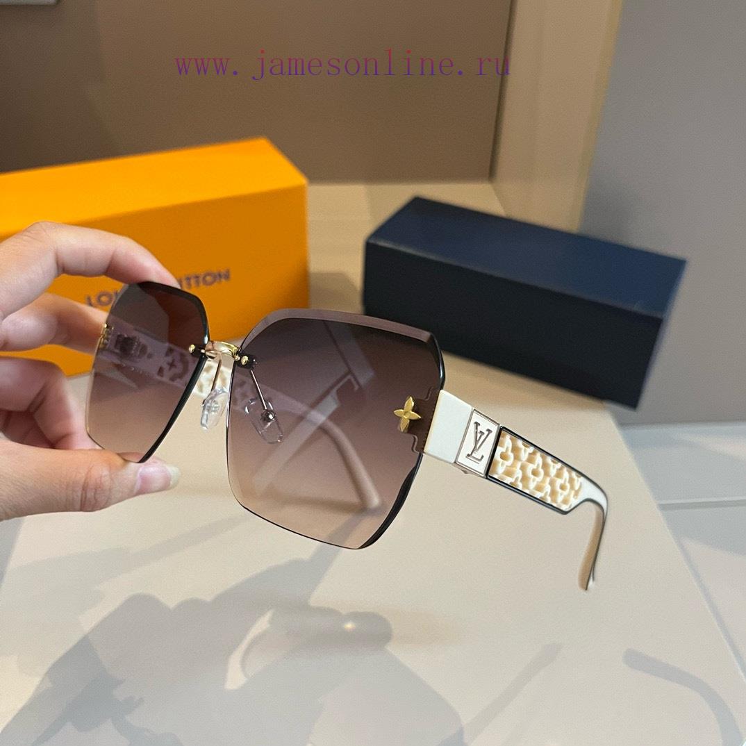 LV Louis Vuitton Sunglasses, Sunshades, European and American Fashion Brand Style, Men's and9deqbp5x - Image 5