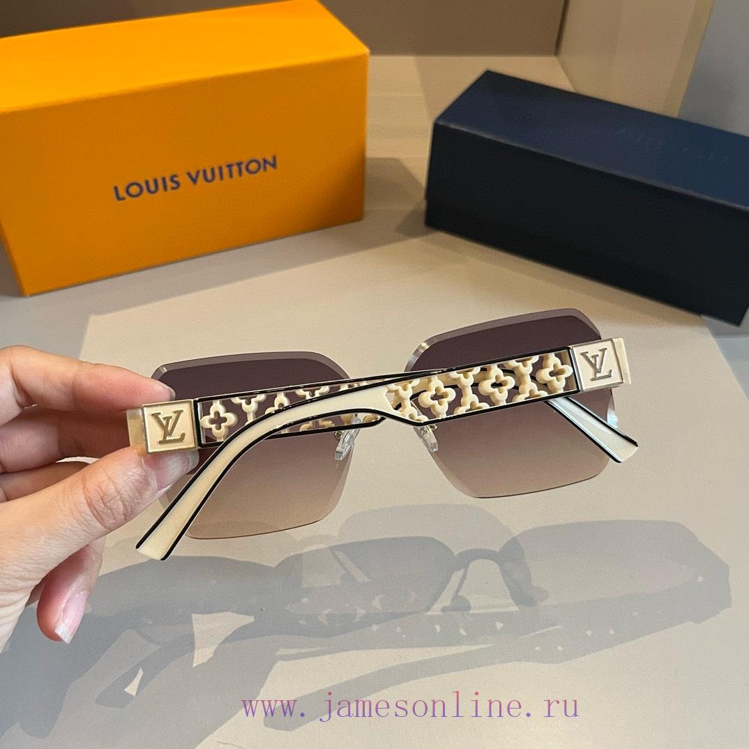 LV Louis Vuitton Sunglasses, Sunshades, European and American Fashion Brand Style, Men's and9deqbp5x - Image 7