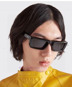 PRADA 24 Summer New Stereoscopic Box Sun European and American Sunglasses Male Lu Keran Samelku37pdf
