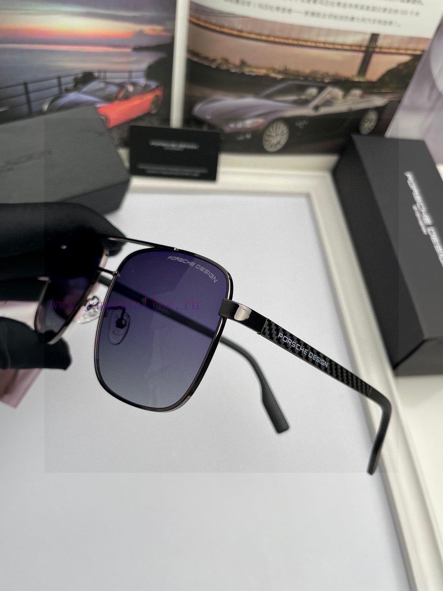 Brand Porsche high-quality men's polarized sunglasses with imported Polaroid polarized lenset1t708pa - Image 9