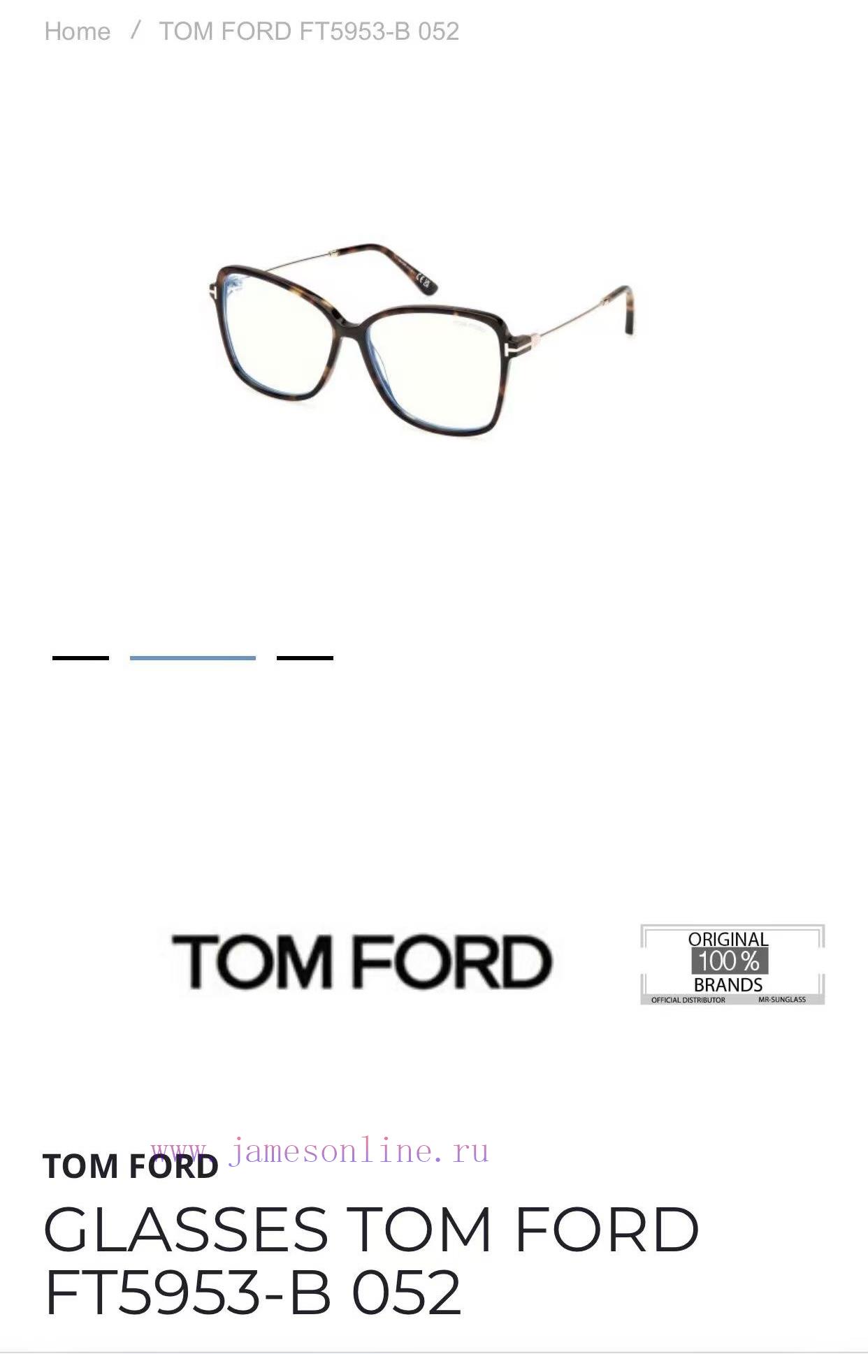 TOM FORDMODELFT5953SSIZE55 ports 13-140119vt1q5 - Image 4