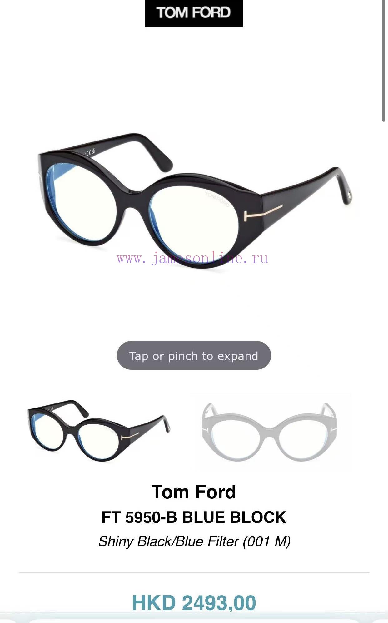 TOM FORDMODELFT5950SIZE53 ports 19-1402rhmdtq7